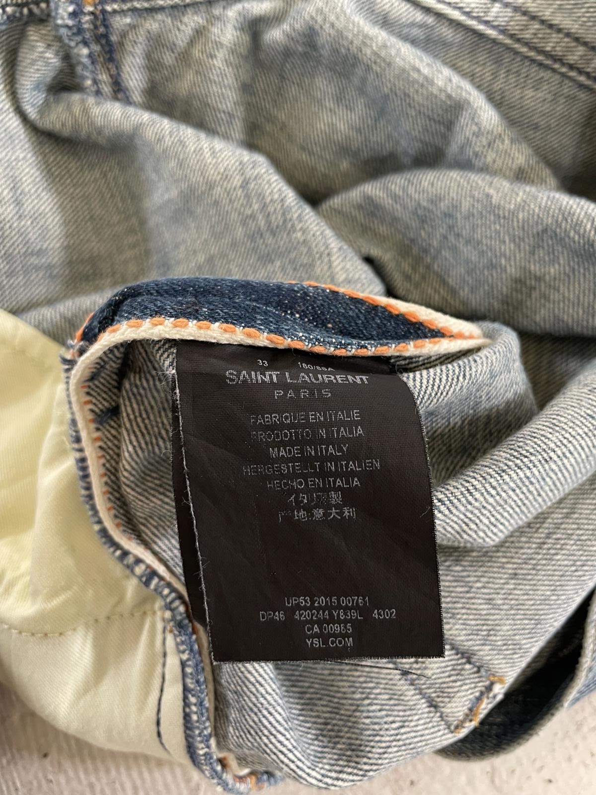 Saint Laurent Paris Saint Laurent Paris Selevedge Denim Size US 34 / EU 50 - 5 Thumbnail