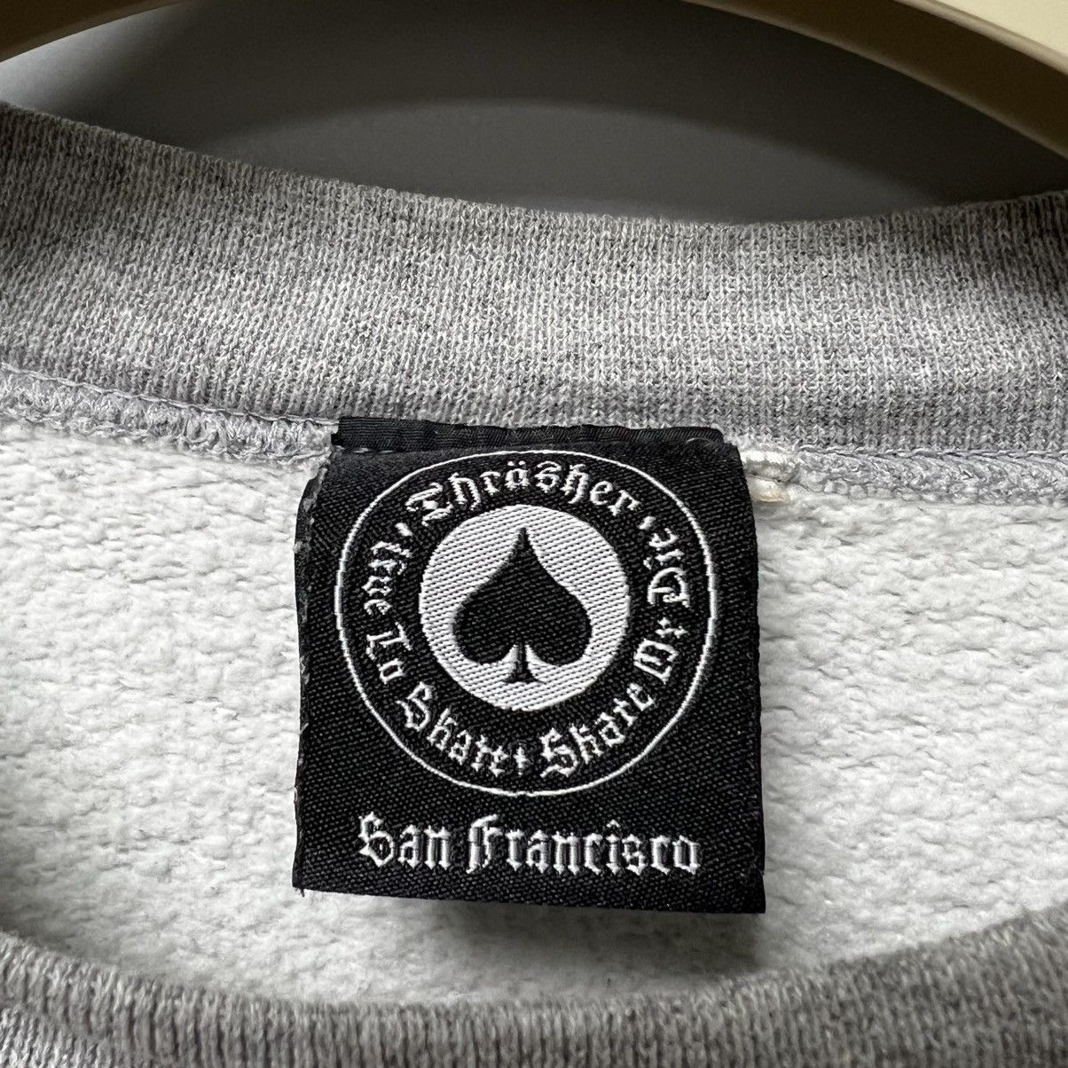 Thrasher Thrasher Vintage Sweatshirt Size L Size US XL / EU 56 / 4 - 11 Thumbnail