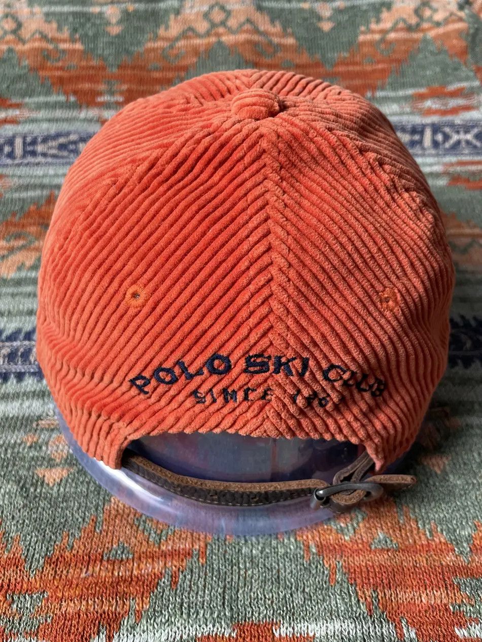 Polo Ralph Lauren Polo Ralph Lauren Rare Leather Baseball Hat cap Size ONE SIZE - 4 Thumbnail