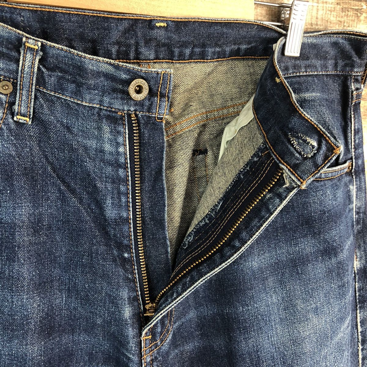 Levi's Levis 503 Blue Denim vintage Pants #A2613 Size US 36 / EU 52 - 10 Thumbnail
