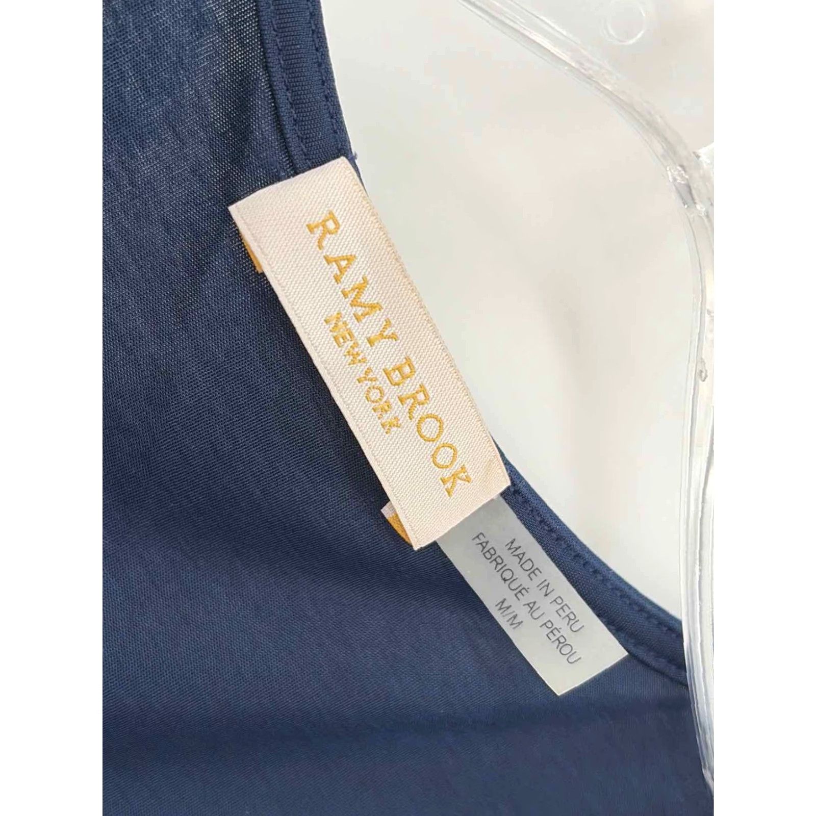 Ramy Brook Ramy Brook Blouse Navy Medium Size M / US 6-8 / IT 42-44 - 6 Thumbnail