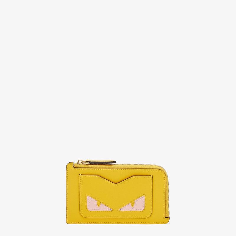 Fendi o1s1wg110426 Size:OS/Card Case in Yellow Size ONE SIZE - 1 Thumbnail