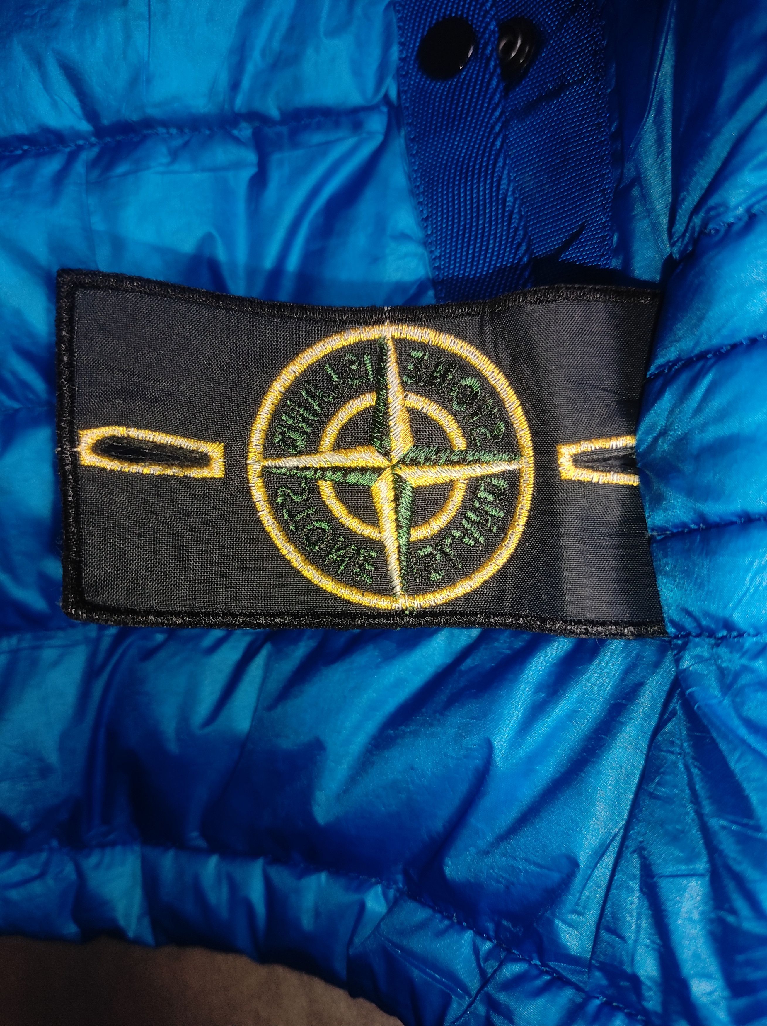 Stone Island Stone Island Garment dyed down vest bleu Size US XL / EU 56 / 4 - 10 Thumbnail