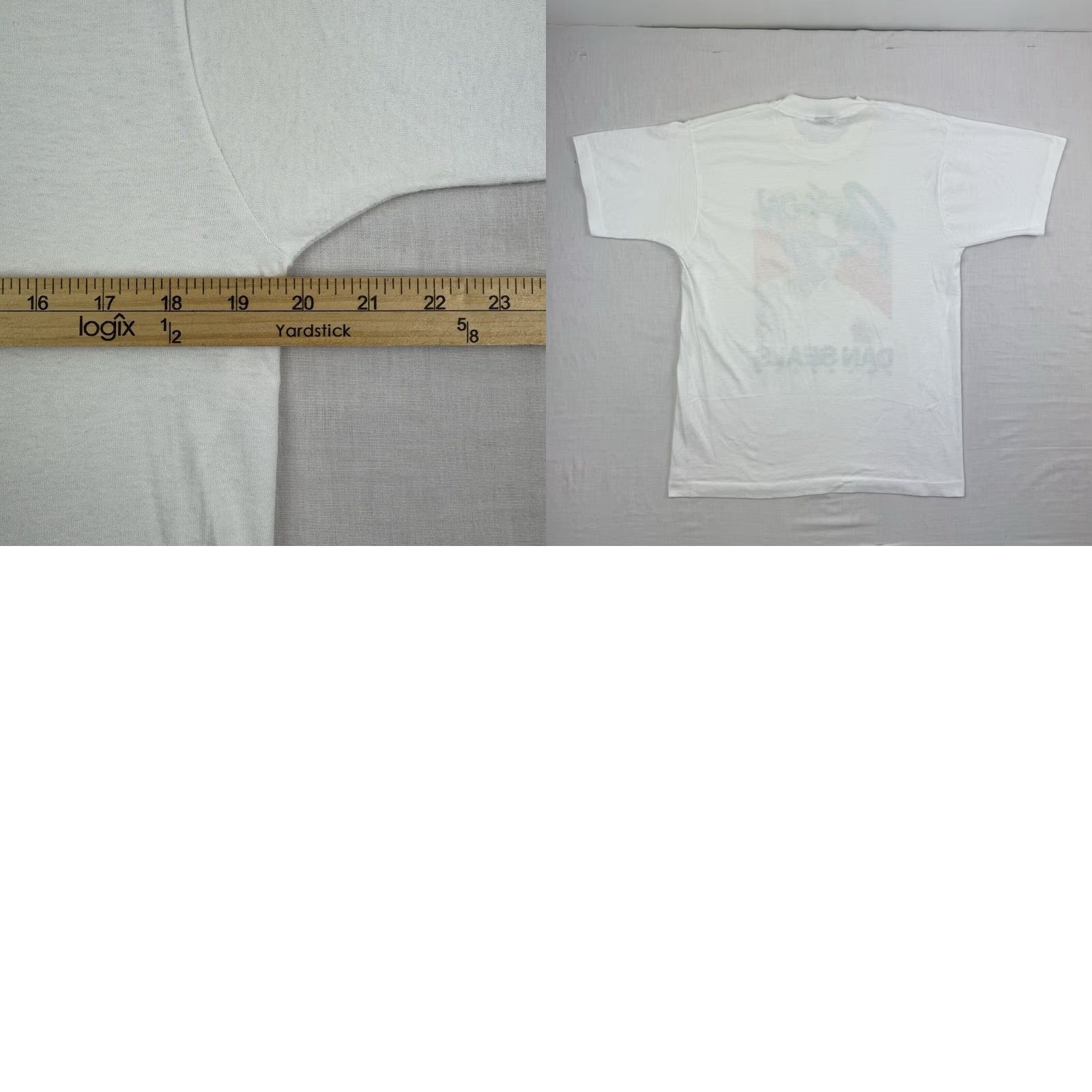 Vintage VINTAGE Dan Seals T-Shirt Adult Large White 90s Country Music Band Tee Screen Stars 80s Mens USA Size US L / EU 52-54 / 3 - 8 Thumbnail