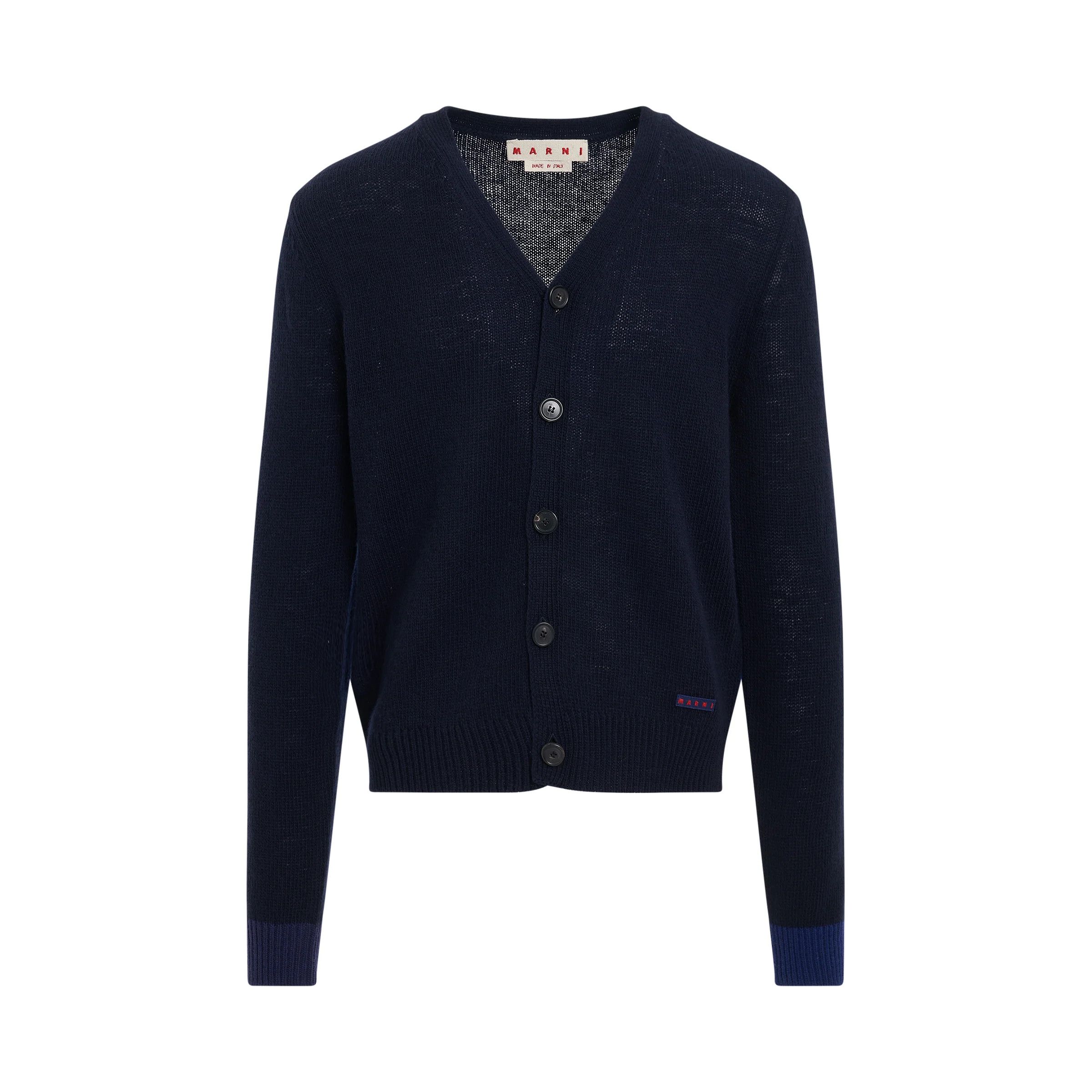 Marni o1mris0824 Knit Cardigan in Multicolor Size US L / EU 52-54 / 3 - 1 Thumbnail