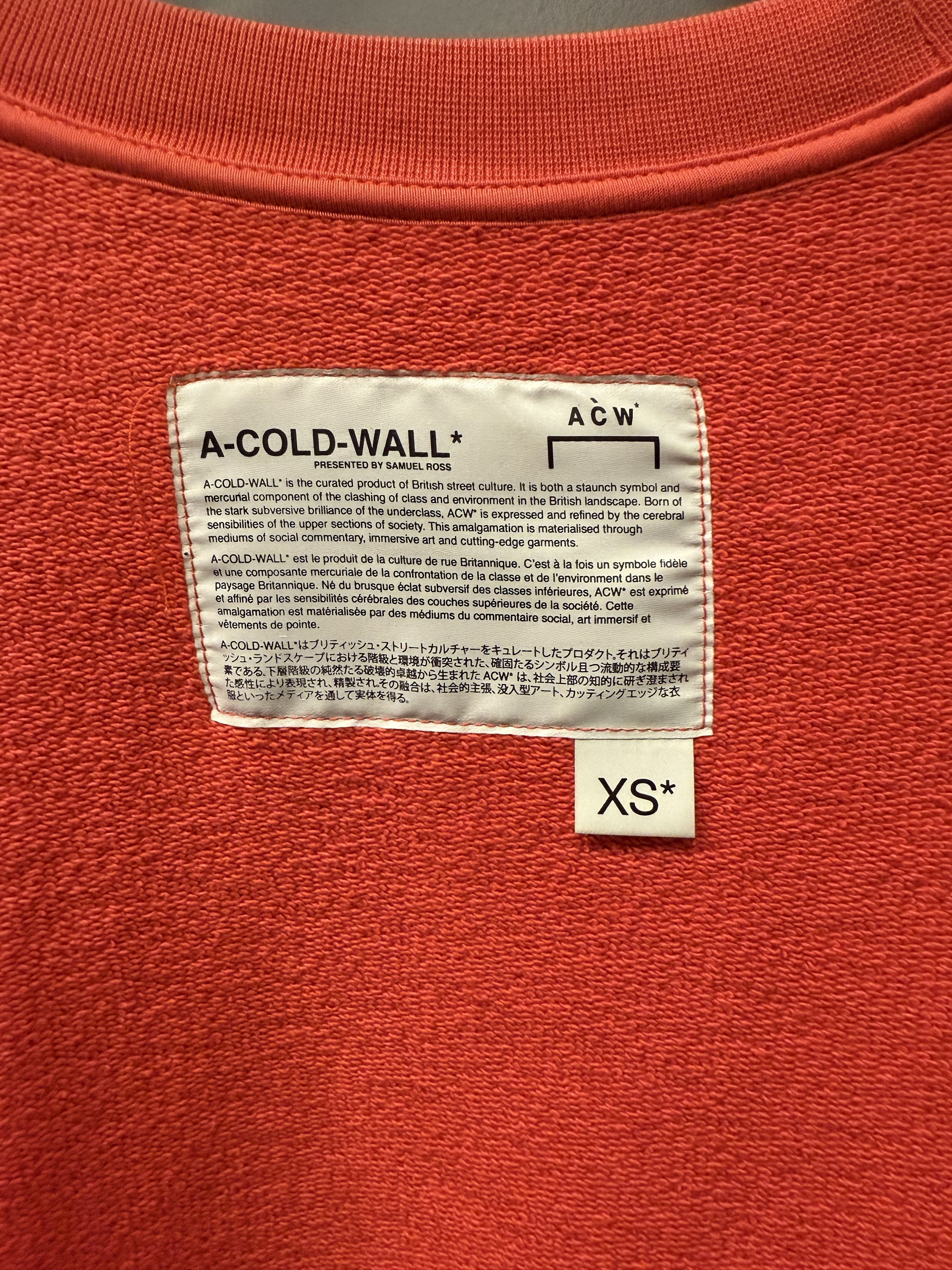 A-COLD-WALL* Logo Crewneck Size US XS / EU 42 / 0 - 3 Thumbnail