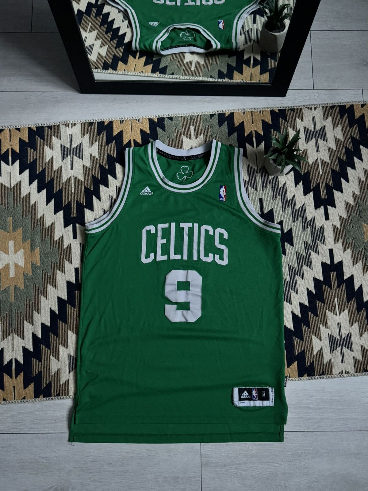NBA Vintage Adidas NBA Boston Celtics 2013 Rondo #9 Jersey Size US M / EU 48-50 / 2 - 1 Thumbnail