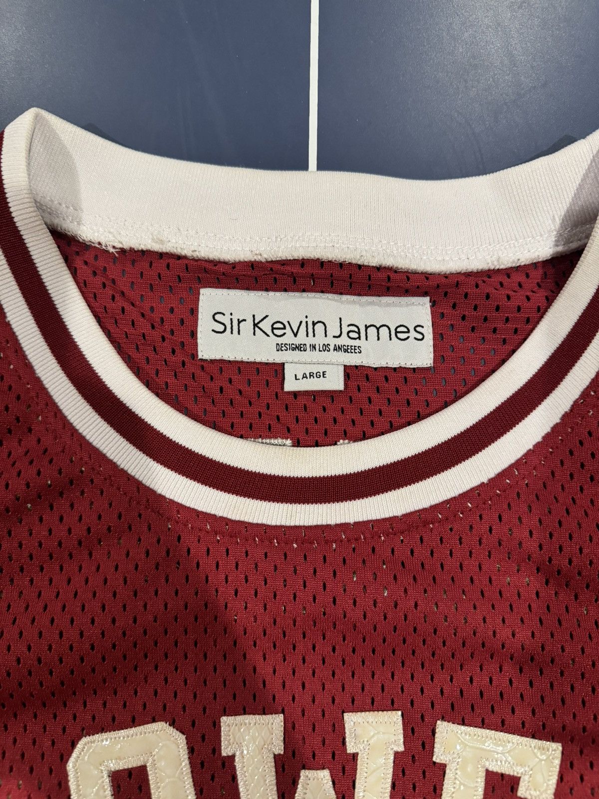 Other Sir Kevin James Snakeskin Kobe Highschool Jersey Size US L / EU 52-54 / 3 - 3 Thumbnail