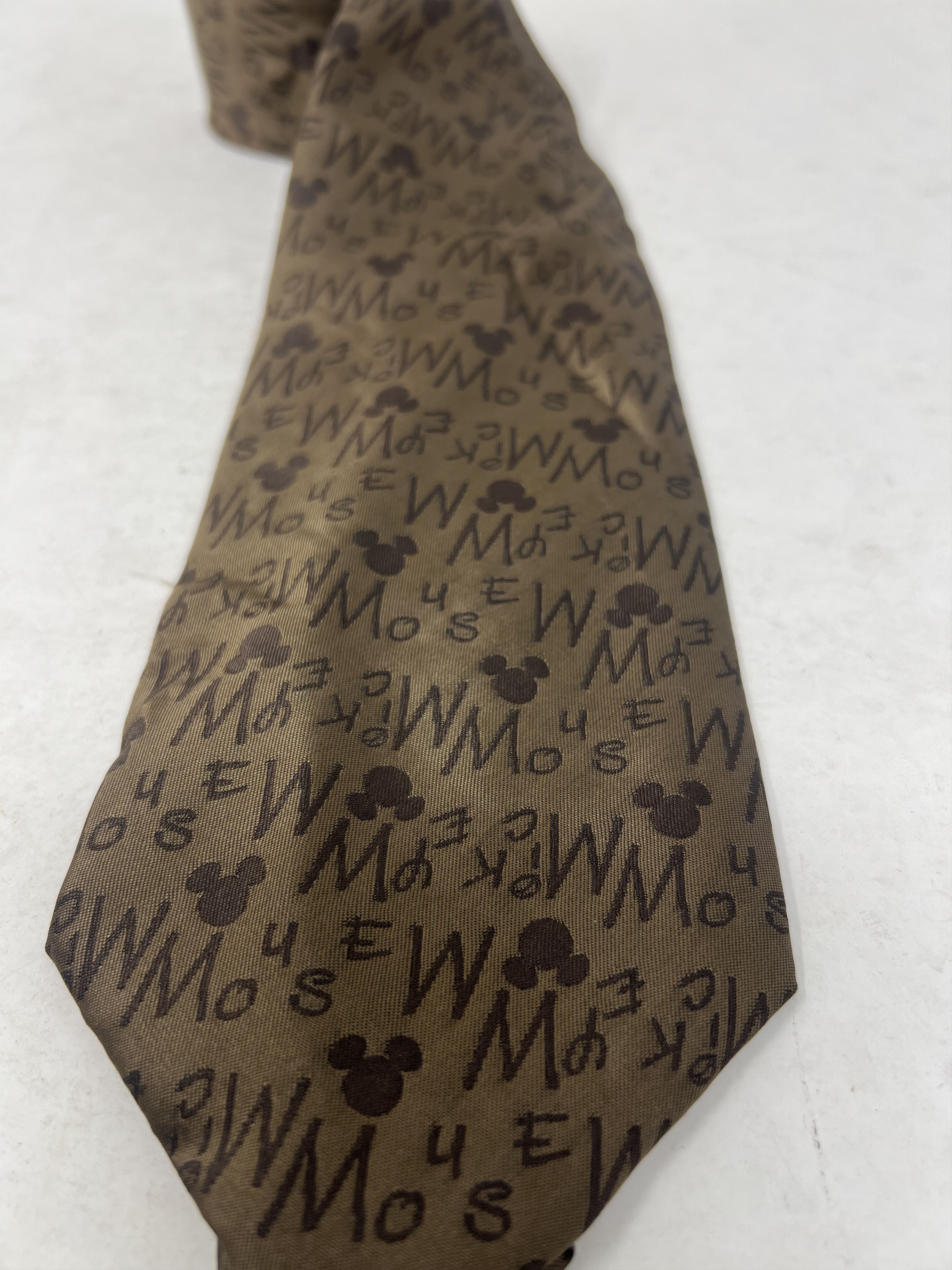 Disney Disney Monogram Deadstock Tie Size ONE SIZE - 7 Thumbnail