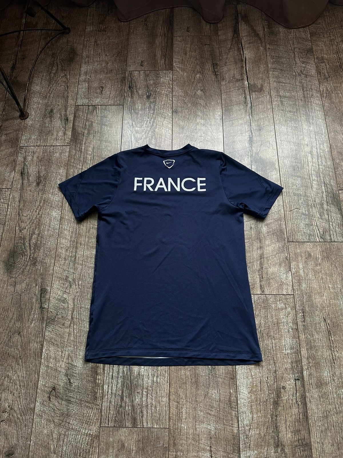 Nike Nike France National Team Training Y2K Jersey Size US L / EU 52-54 / 3 - 9 Thumbnail
