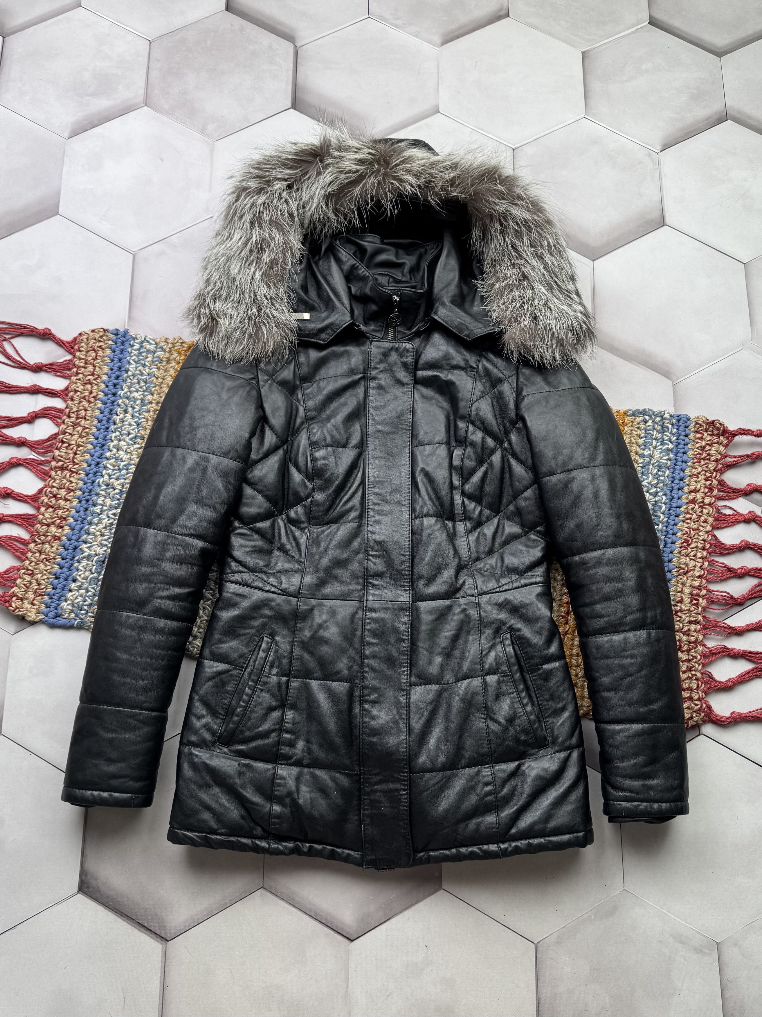 Japanese Brand Japanese Archive Midas Fur Multi Zip Leather Jacket