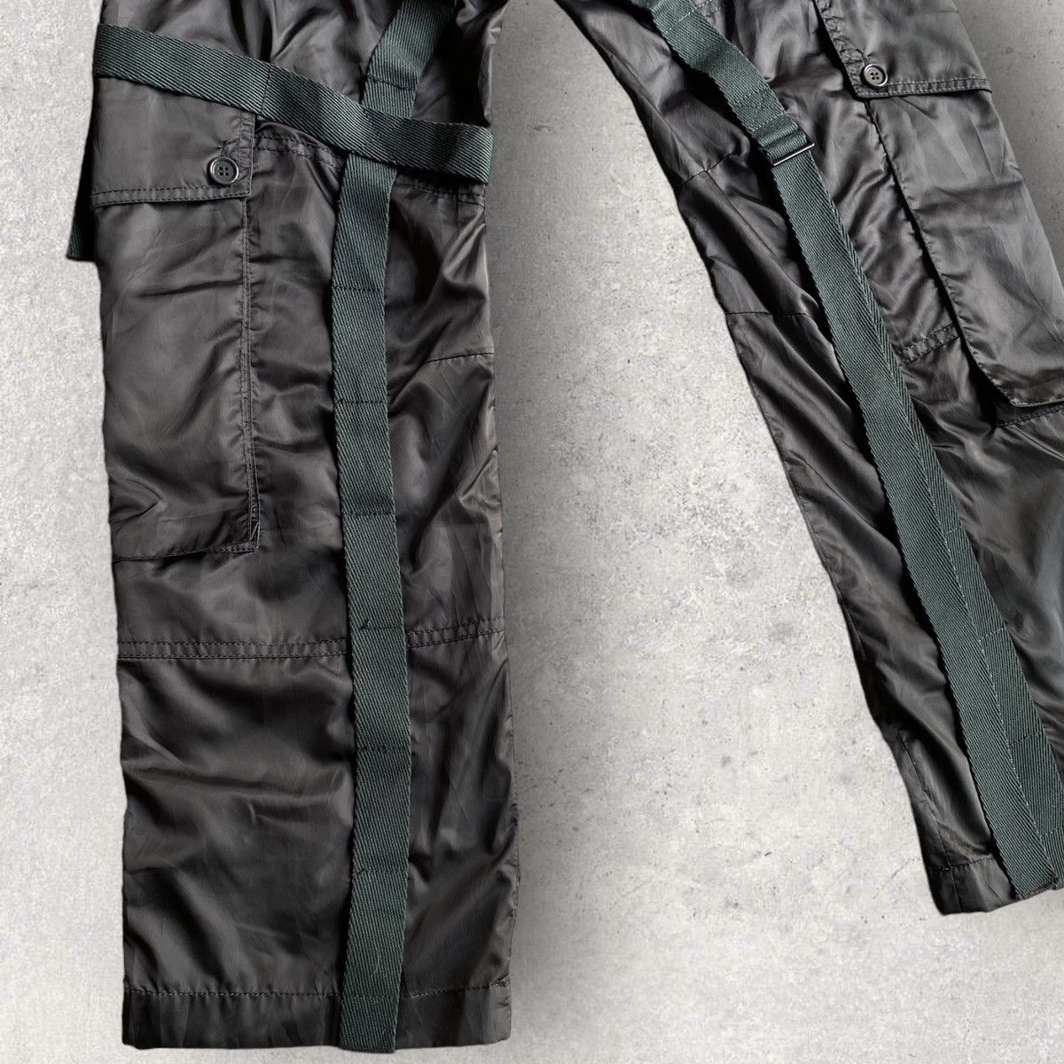 Dolce & Gabbana FW03 Runway Parachute Bondage Nylon Pants Size US 32 / EU 48 - 7 Thumbnail