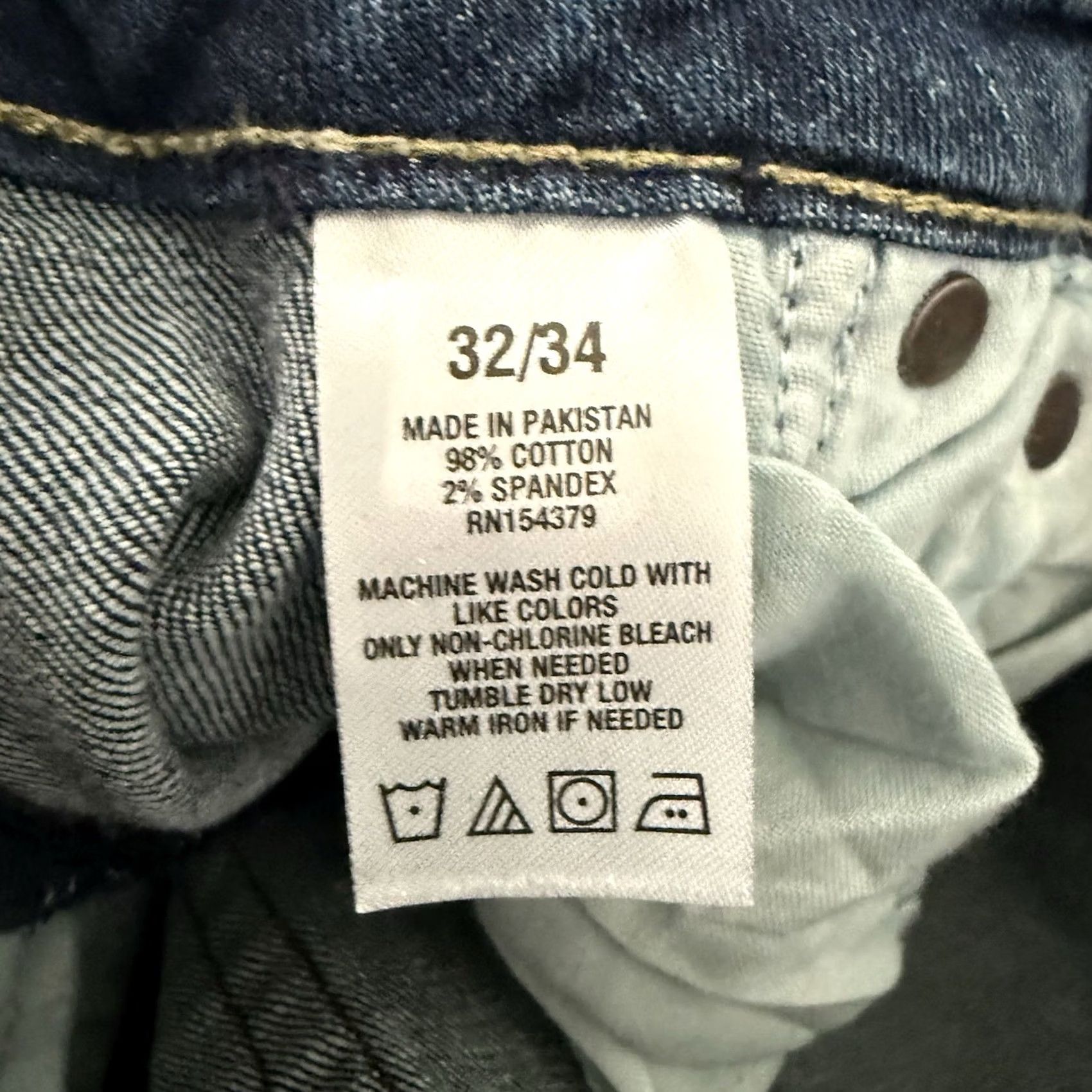 Vintage Aeropostale AERO Slim Straight Jeans Mens Sz 34x32 Distressed Stretch Denim NEW Size US 34 / EU 50 - 6 Thumbnail