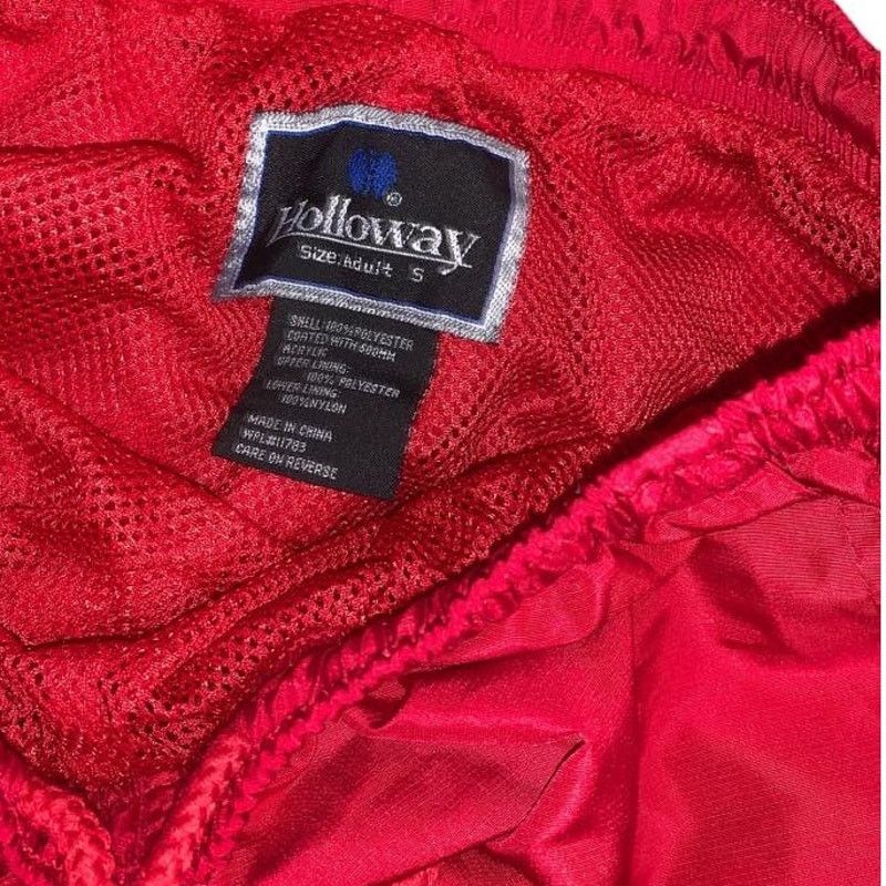 Holloway Vintage Holloway Pants Joggers Windbreaker Zip Red Adult SM Size US 32 / EU 48 - 4 Thumbnail