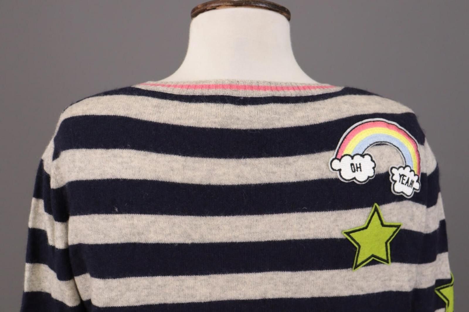 Designer Princess Goes Hollywood Wool Cashmere Knit Sweater Size 36 Size M / US 6-8 / IT 42-44 - 11 Thumbnail