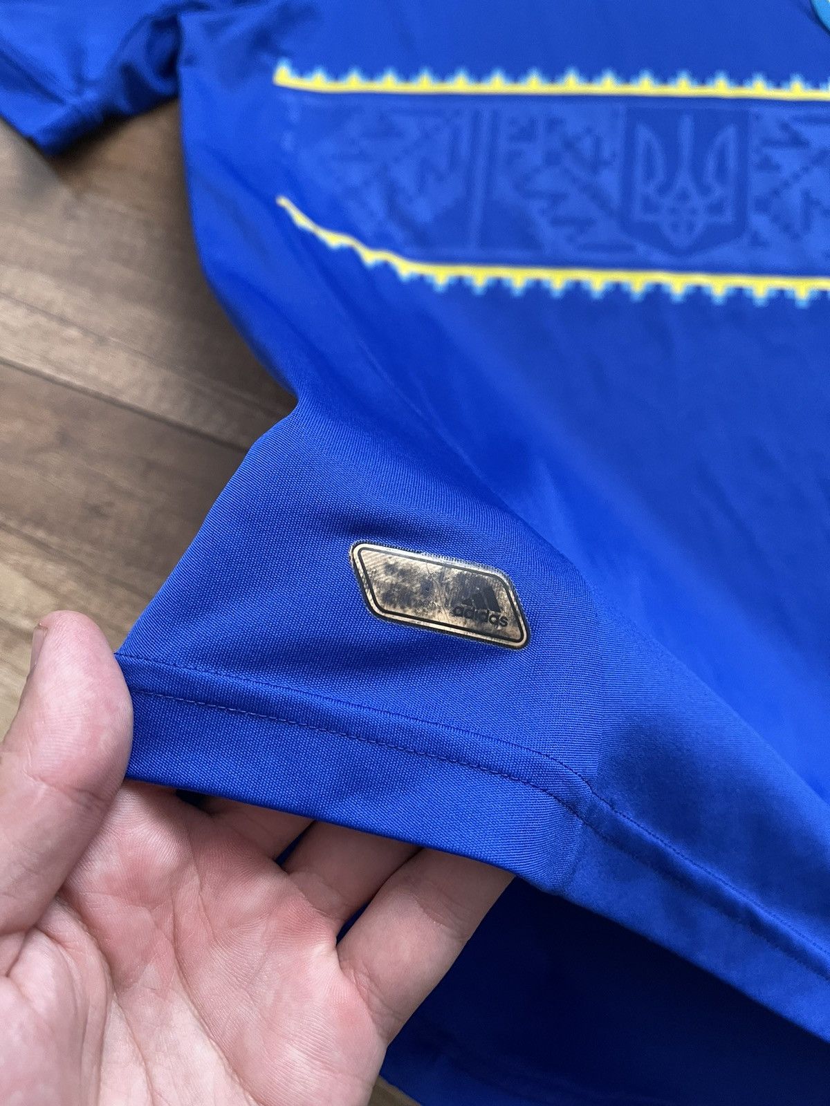 Adidas 2012 Adidas Ukraine Vintage Soccer Suit Jersey And Shorts Size US S / EU 44-46 / 1 - 7 Thumbnail