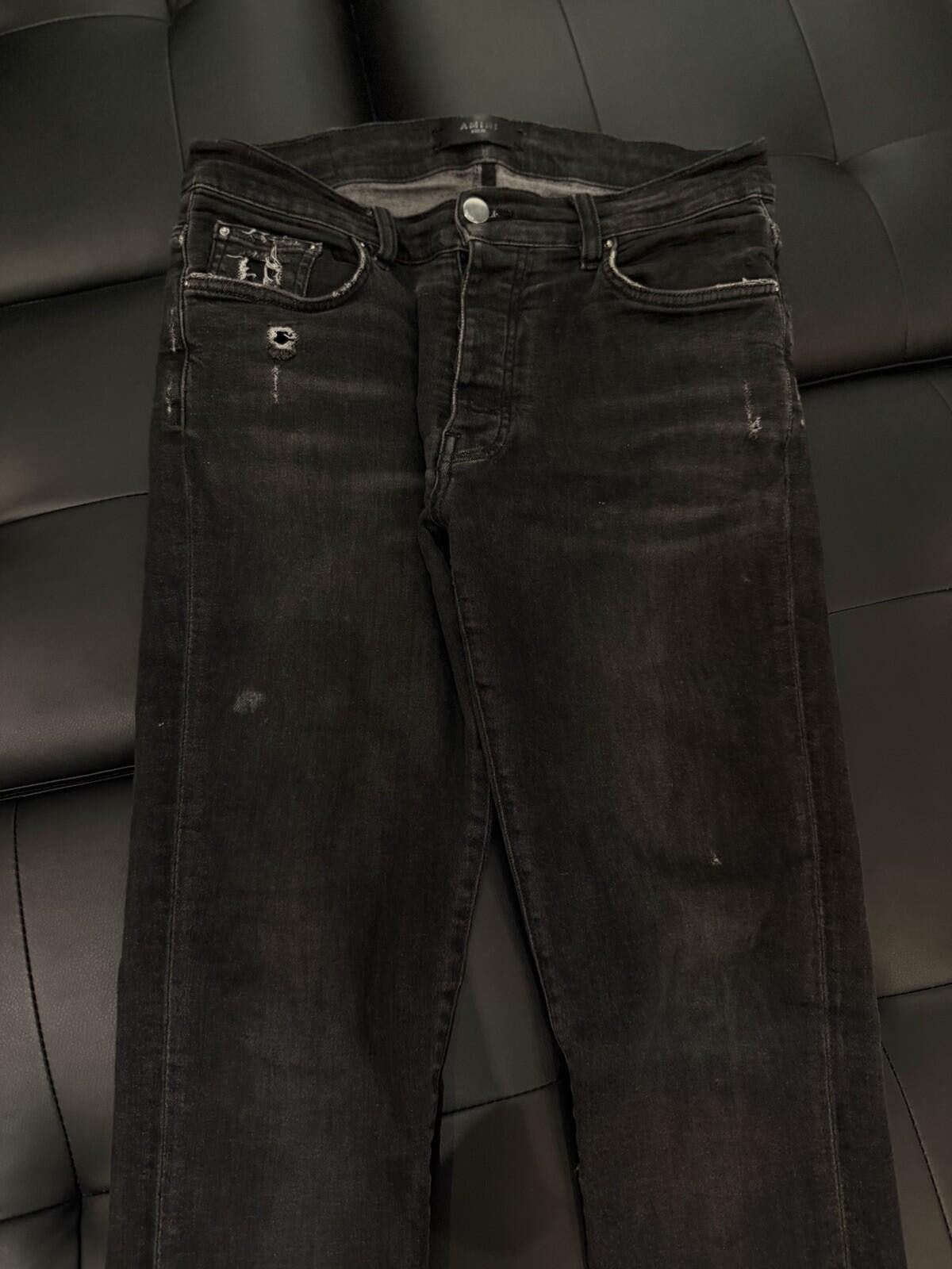 Amiri Size 30 - Amiri Black Jeans 100% Authentic Quick Shipping Size US 30 / EU 46 - 3 Thumbnail