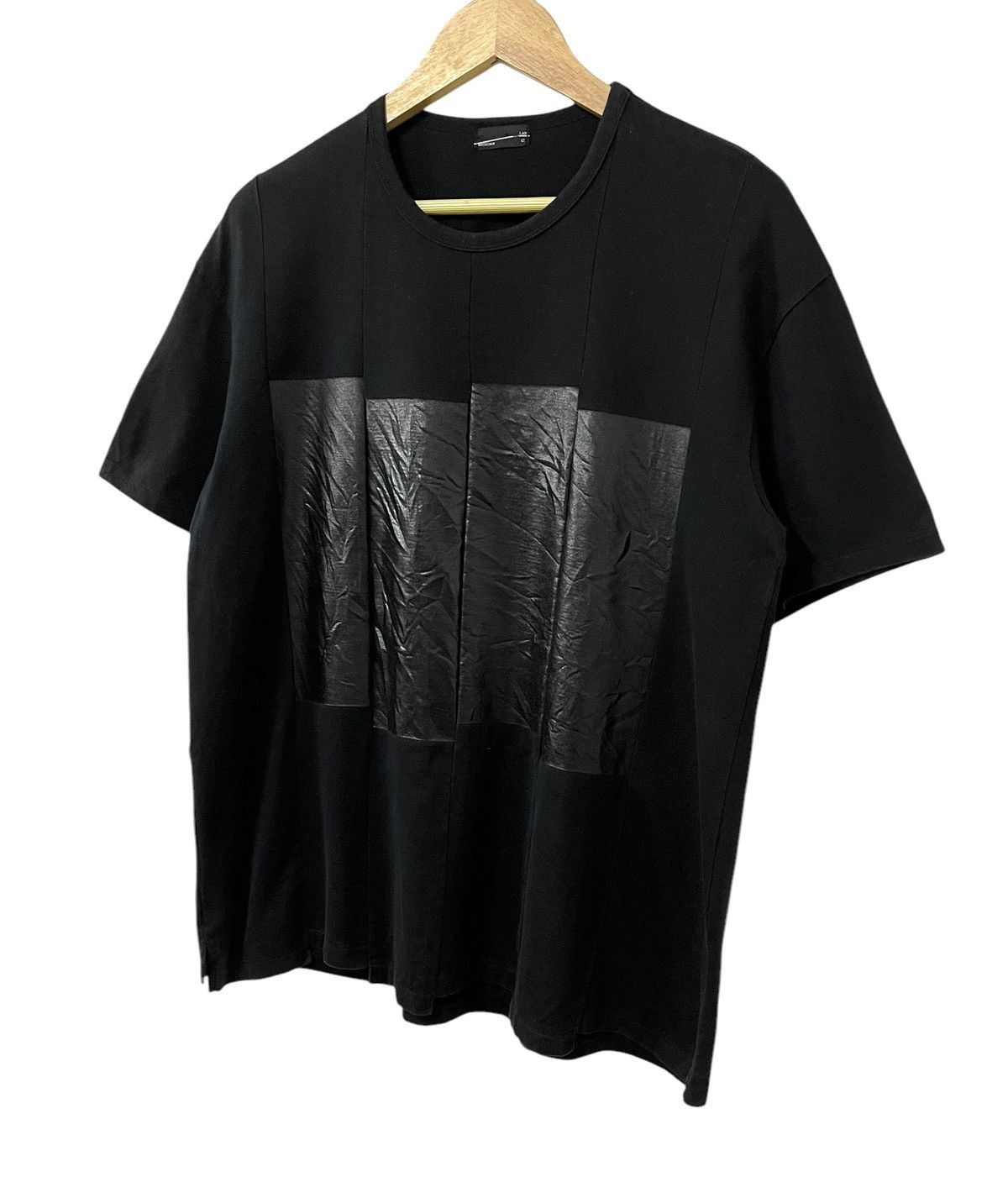 Lad Musician LAD MUSICIAN BLACK FLAG CUT AND SEW JAPANESE BRAND TSHIRT Size US L / EU 52-54 / 3 - 5 Thumbnail