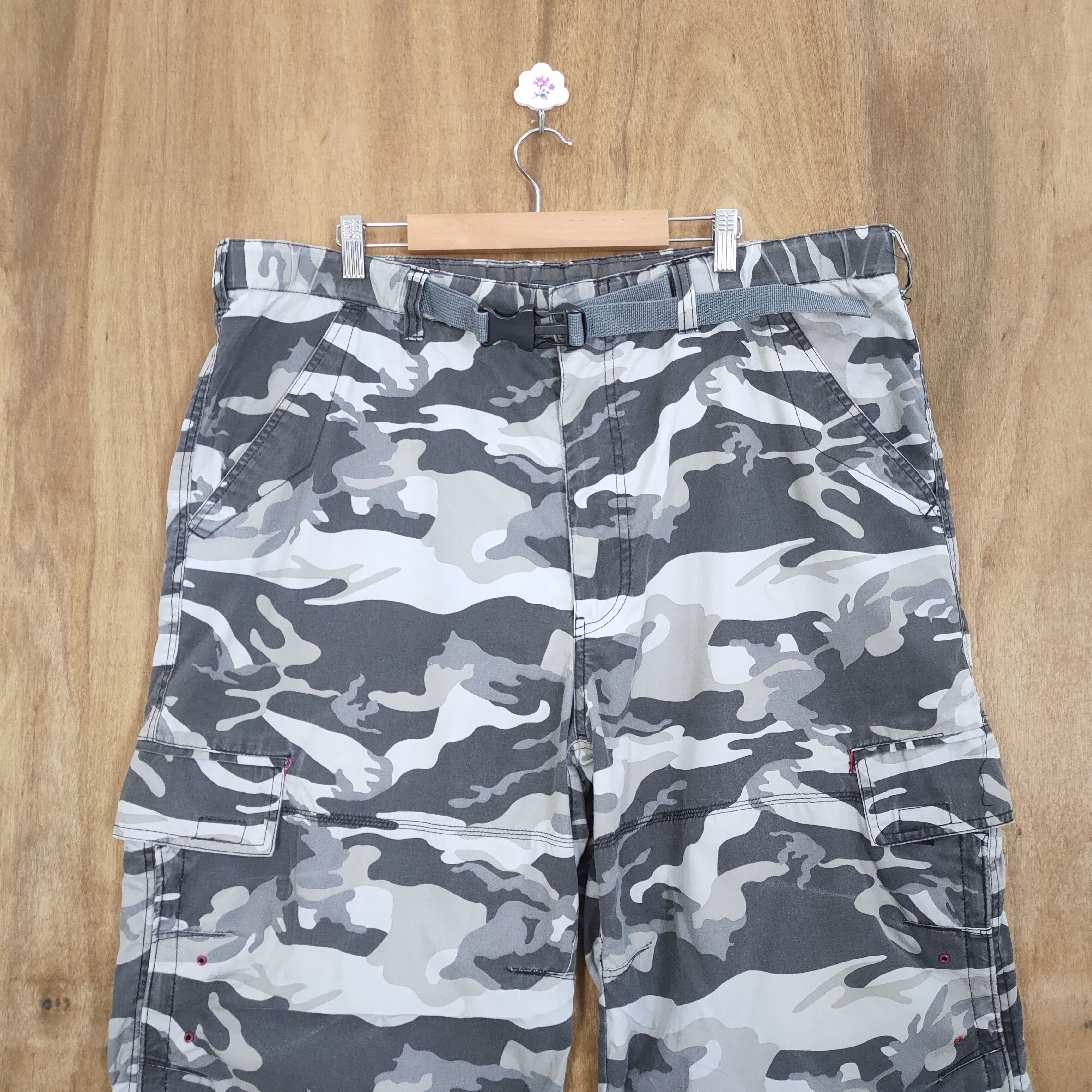 Japanese Brand RATON CAMO CARGO PANTS Size US 40 / EU 56 - 2 Thumbnail