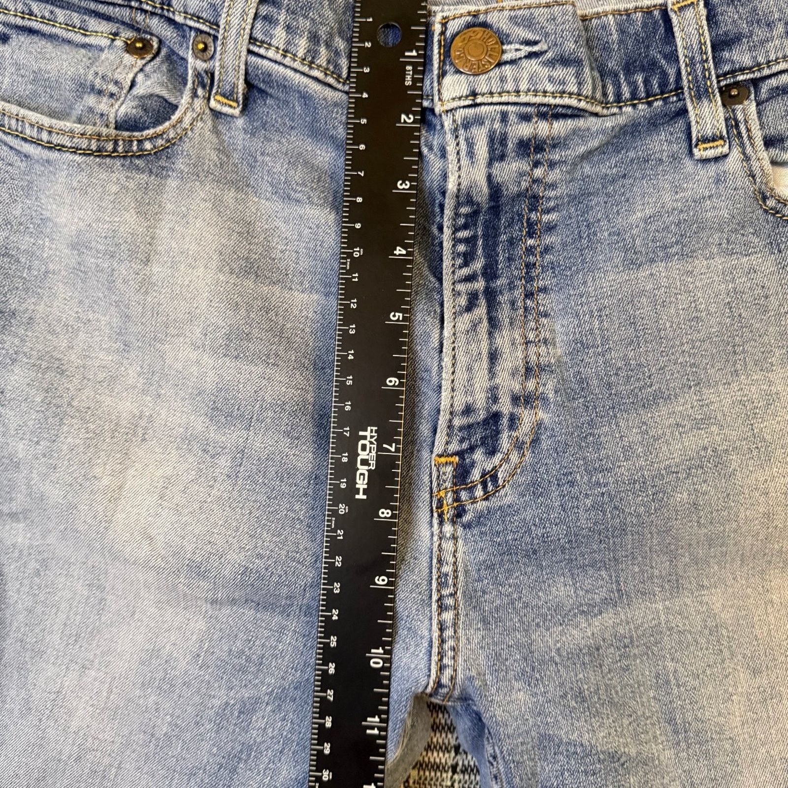 Hollister Hollister Men's Jeans Light Blue Denim Skinny Stretch 38x32 Size US 38 / EU 54 - 5 Thumbnail
