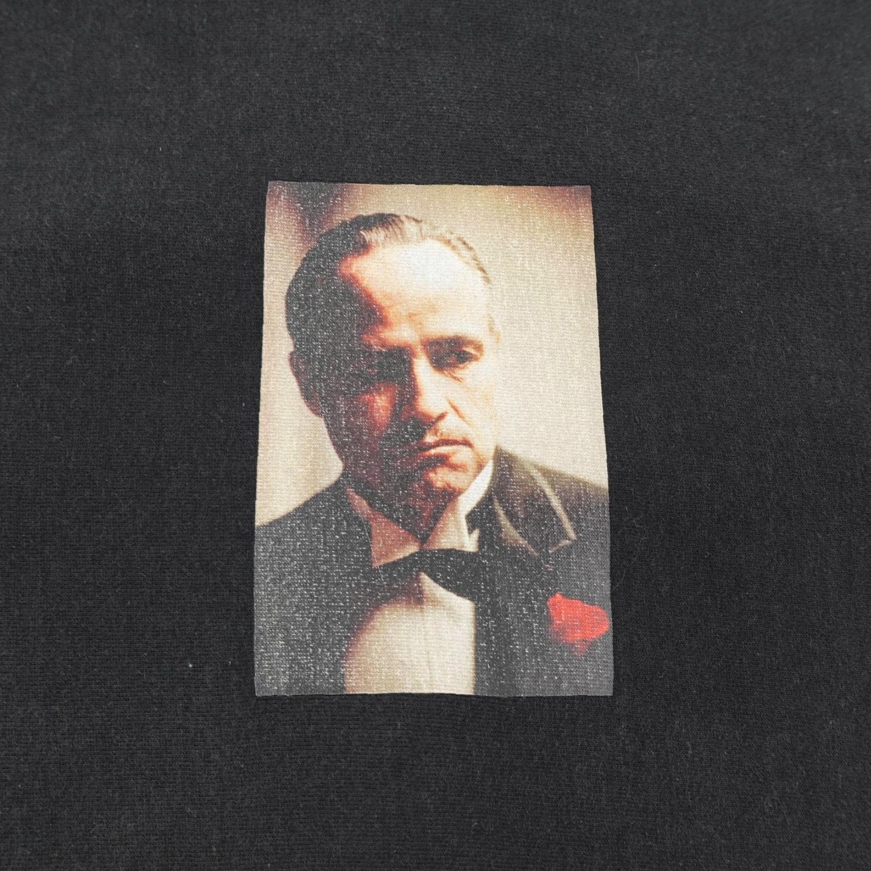 Palace The Godfather Hoodie Mens Large Black Graphic Print Hooded Pockets Sweatshirt Vito Corleone Movie Size US L / EU 52-54 / 3 - 2 Thumbnail