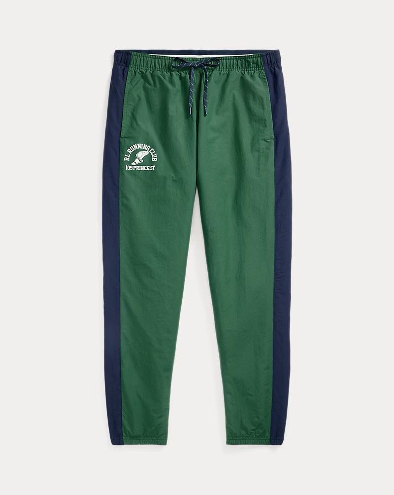 Polo Ralph Lauren Ralph Lauren Polo Ripstop Graphic Track Pant Green Sz Large Size US 34 / EU 50 - 1 Thumbnail