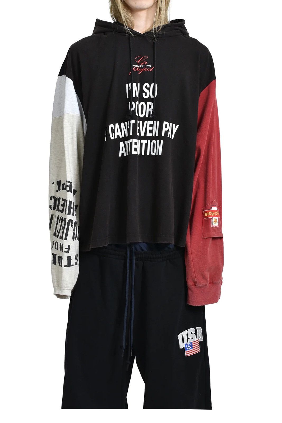 PROJECT G/R PROJECT G/R RECONSTRUCTED LONG SLEEVE Hoodie size 1 Size US S / EU 44-46 / 1 - 1 Thumbnail