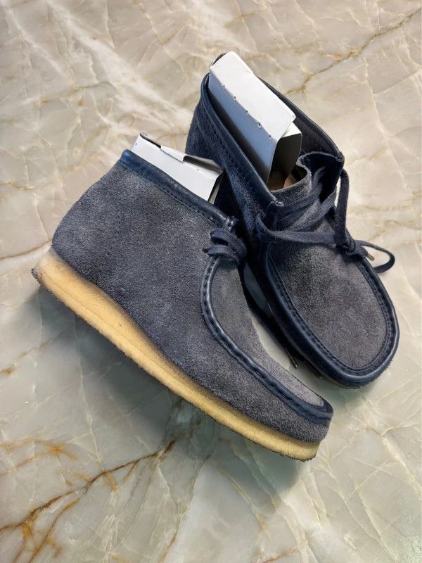 Clarks × Stussy CLARKS ORIGINALS X STUSSY WALLABEE ROYAL BLUE