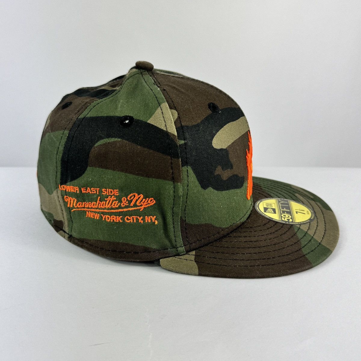 New Era 59FIFTY MANNAHATTA NYC CAP 7 1/8 CAP CAMO FUEGO Size ONE SIZE - 4 Thumbnail