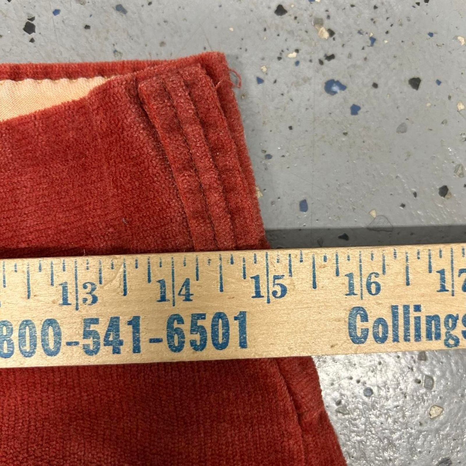 Other Vtg 70s red corduroy flare Size US 30 / EU 46 - 4 Thumbnail