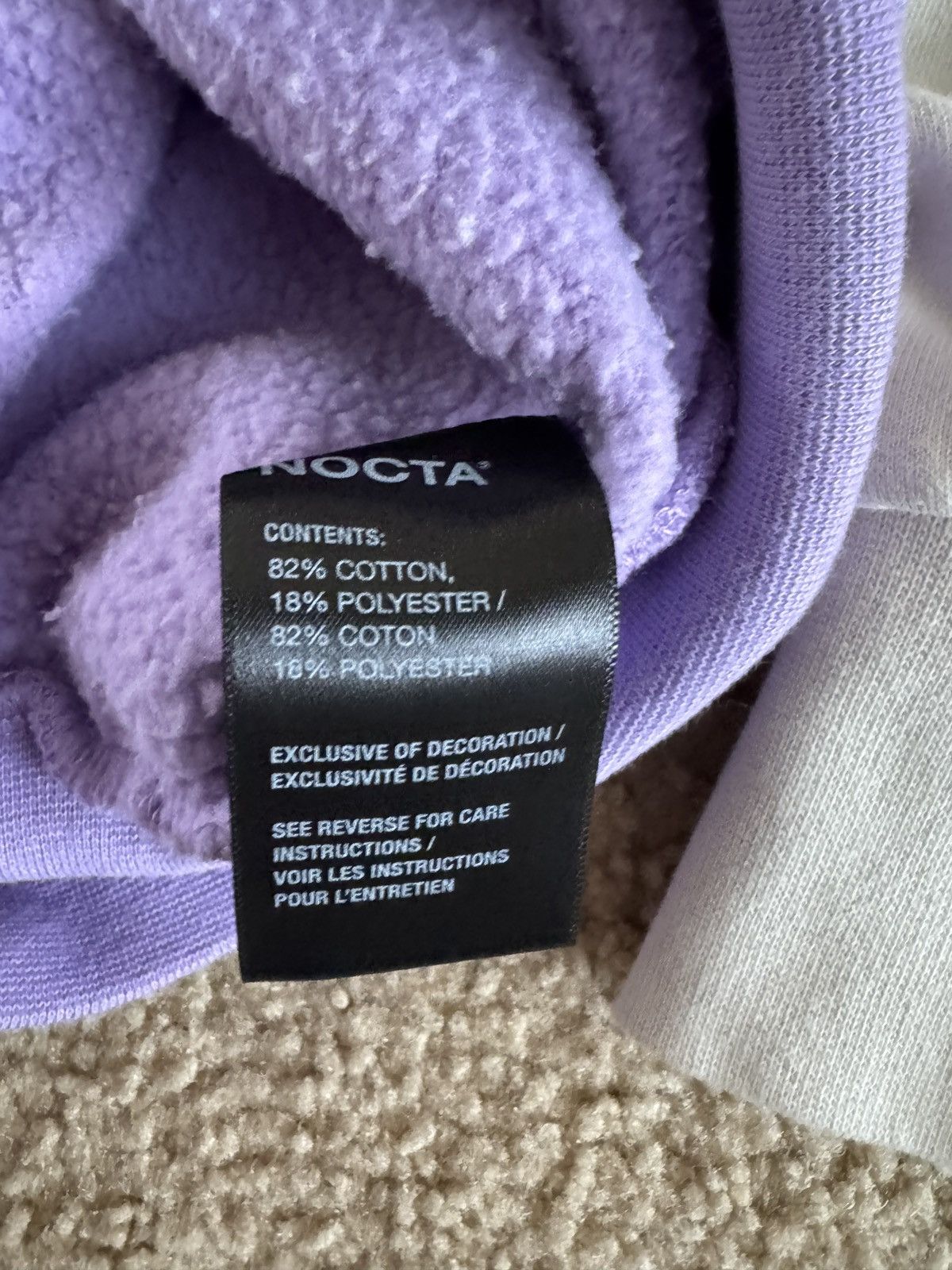 NOCTA Nocta x Defective Garments Hoodie Size XL Size US XL / EU 56 / 4 - 3 Thumbnail