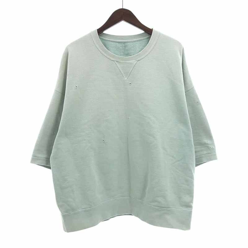 Visvim VISVIM 22SS AMPLUS SWEAT S/S CRASH sweatshirt crewneck Size US L / EU 52-54 / 3 - 1 Thumbnail