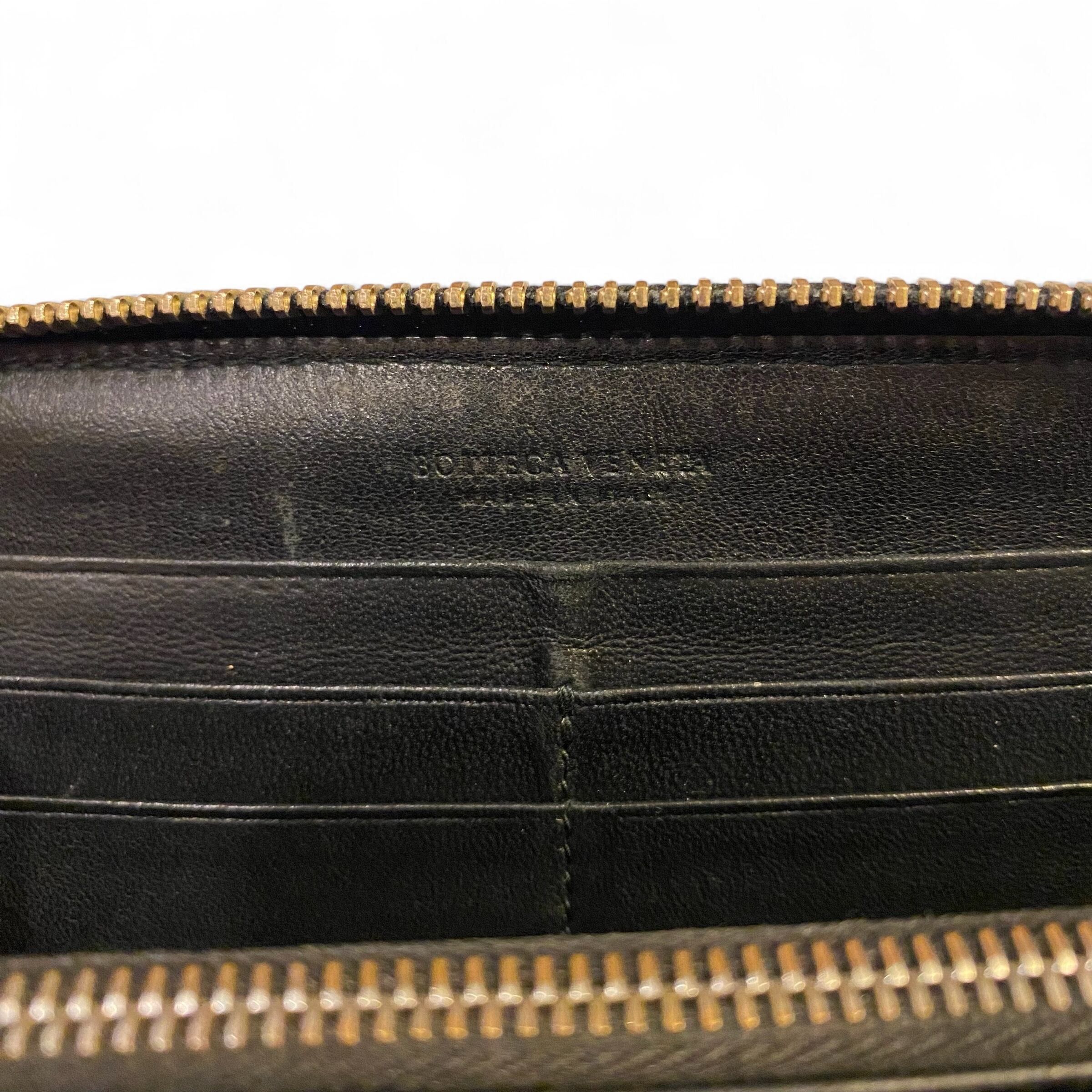 Bottega Veneta Bottega Veneta Intrecciato Long Wallet Round Zip Size ONE SIZE - 7 Thumbnail