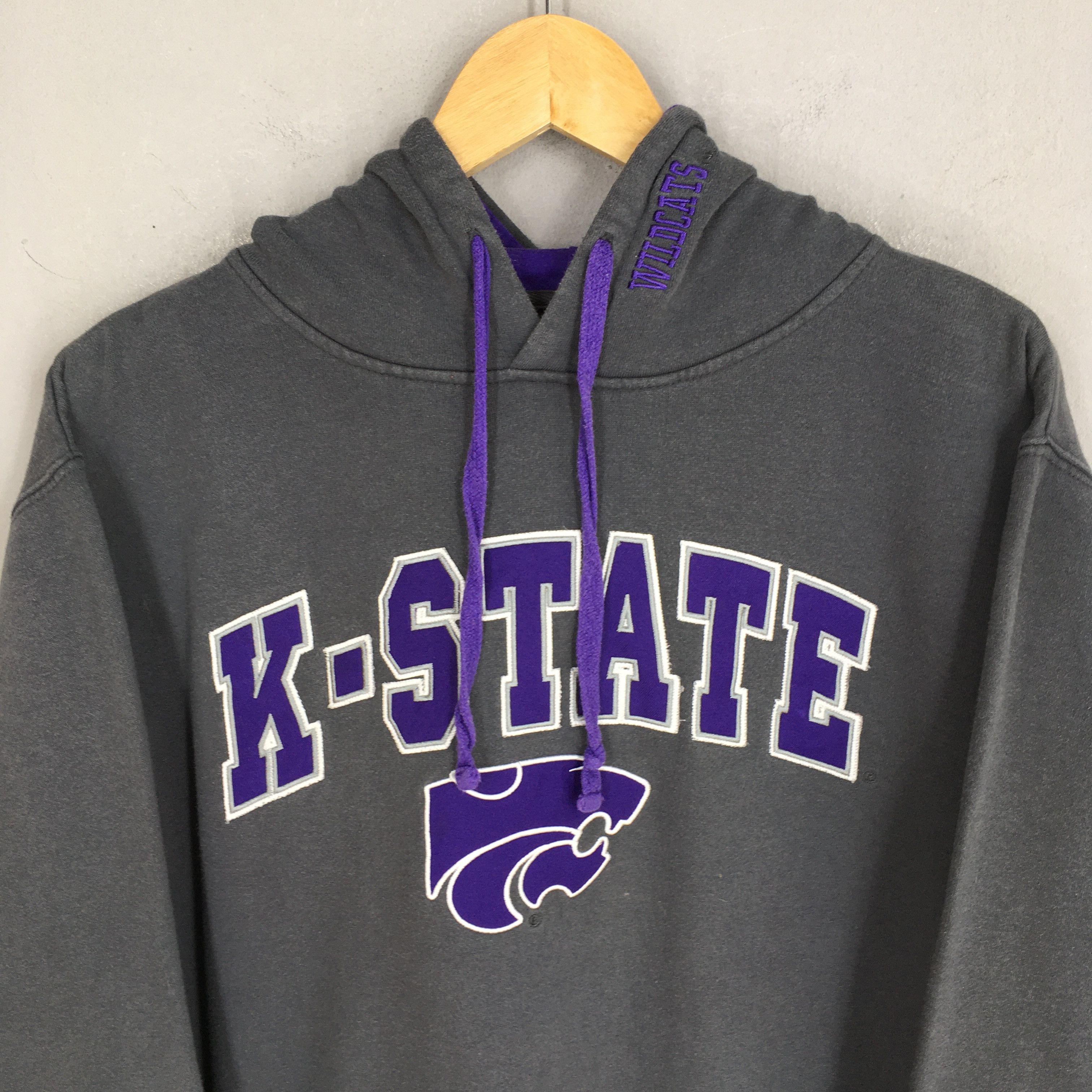 Colosseum Athletics Vintage Kansas State K-State University Sweatshirt Medium Size US M / EU 48-50 / 2 - 2 Thumbnail