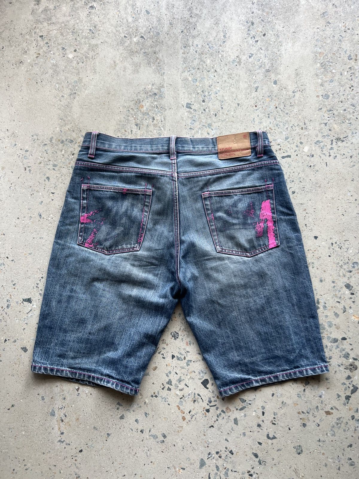 Stussy × Vintage Stussy rough-rugged denim | Grailed