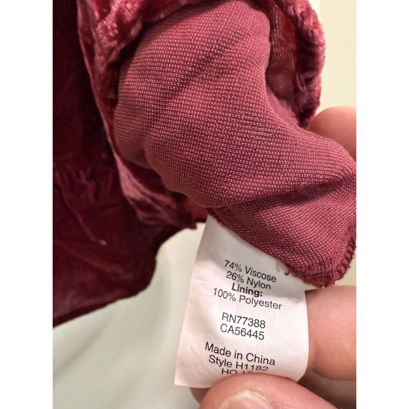 J.Crew J. Crew Velvet Sleeveless Top Burgundy Women's Size 10 Ring Round Neck Tank Lined Party/Cocktail Casual Holiday Basic Size L / US 10 / IT 46 - 3 Thumbnail