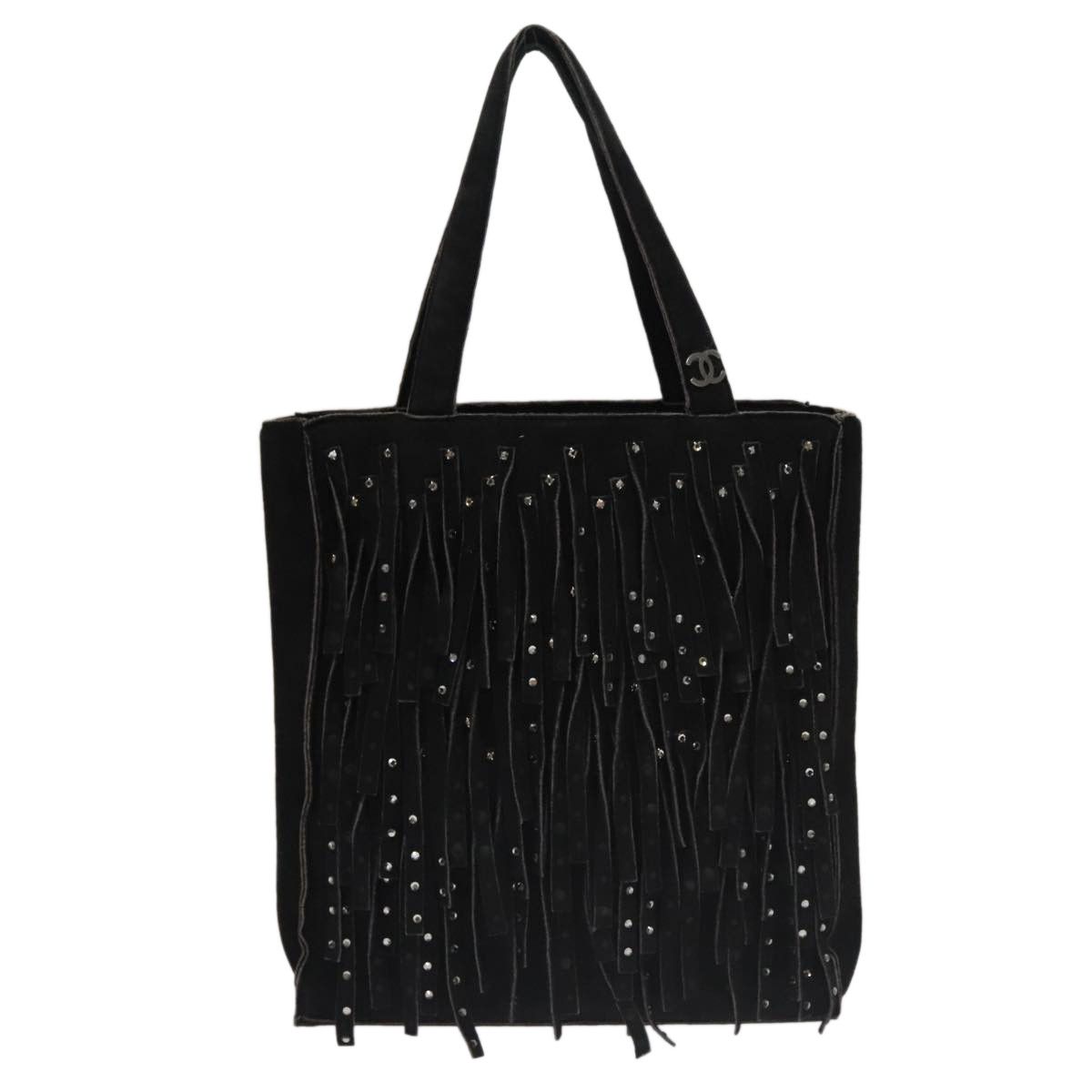 Chanel Black Suede Tote Bag (Pre-Owned) Size ONE SIZE - 1 Thumbnail