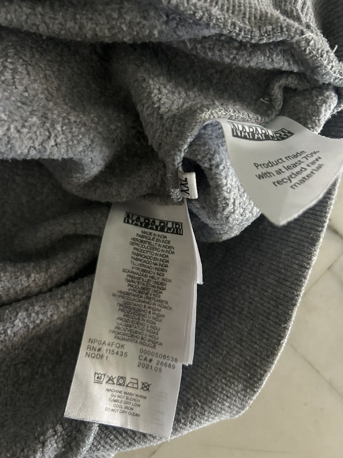Napapijri Napapijri Hoodie Size US L / EU 52-54 / 3 - 6 Thumbnail