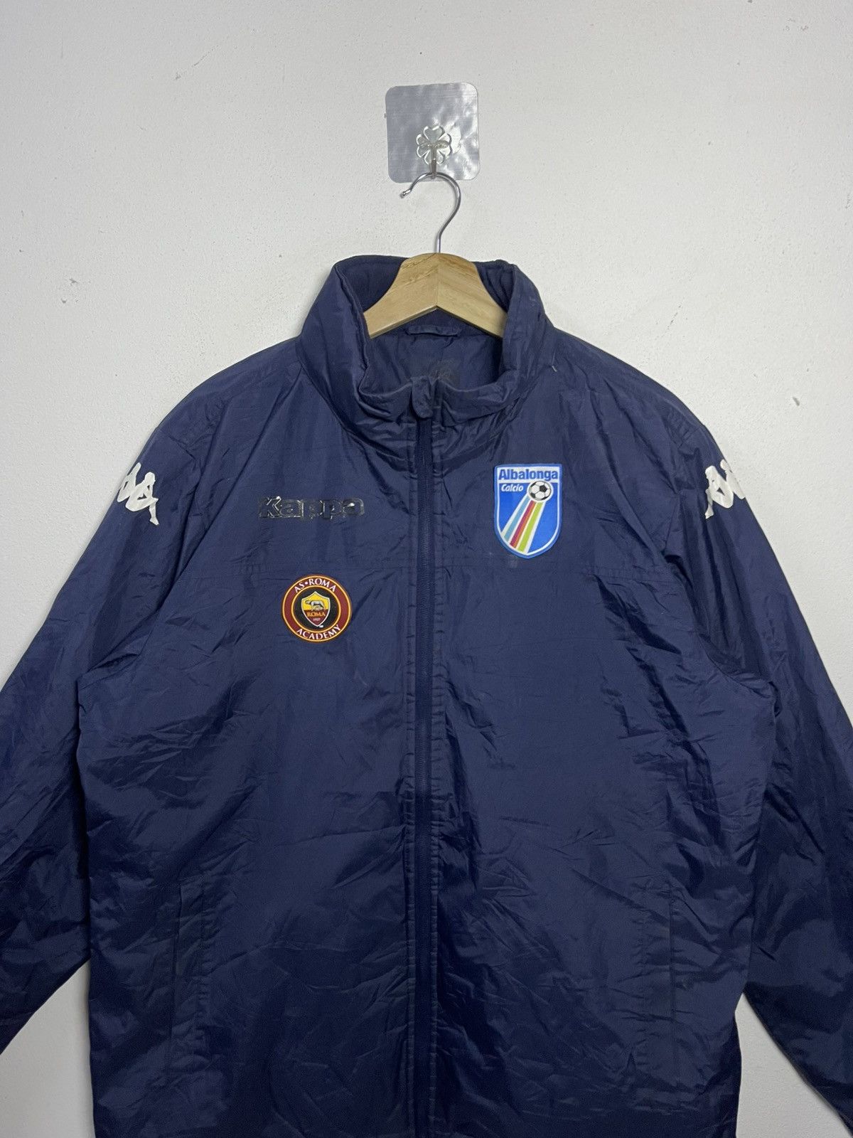 Kappa Kappa Albalonga AS Roma Academy Full Zip Training Jacket Size US XL / EU 56 / 4 - 1 Thumbnail