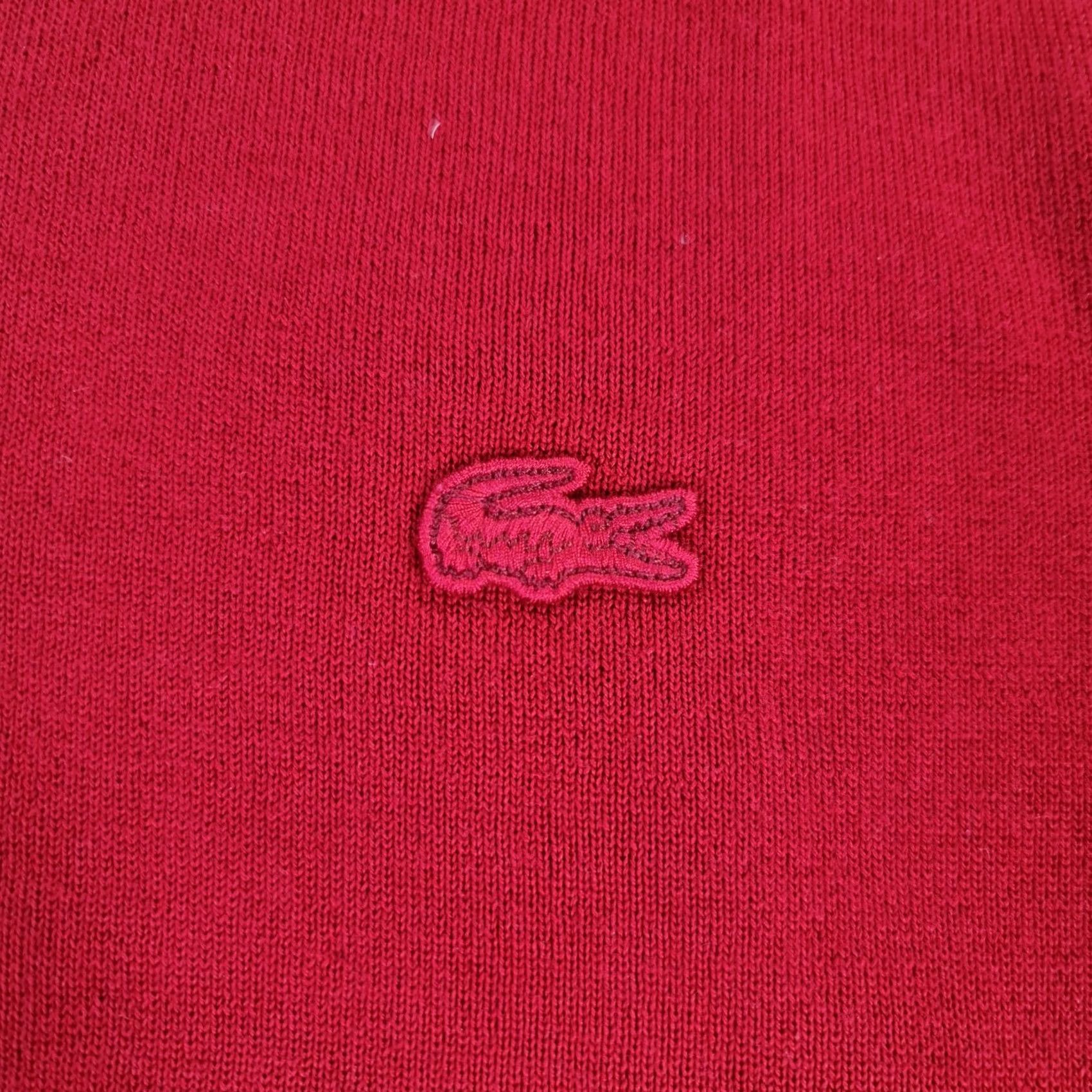 Lacoste Lacoste Jumper Knit Wool 100% Regular Fit Crew Neck Long Sleeve 小? Size US S / EU 44-46 / 1 - 5 Thumbnail