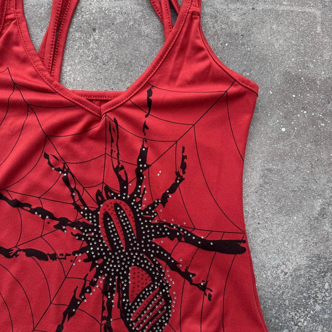 20471120 × Vintage Super Sexy Y2K Glamour Rave Opium Vintage Tank Top Size S / US 4 / IT 40 - 5 Thumbnail