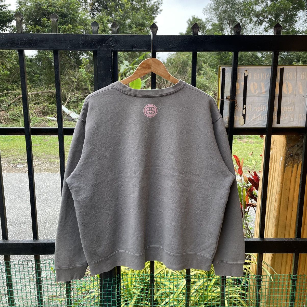 Stussy 🔥Stussy London Big Spellout Skate Wear Crewneck Sweatshirts Size US L / EU 52-54 / 3 - 2 Thumbnail