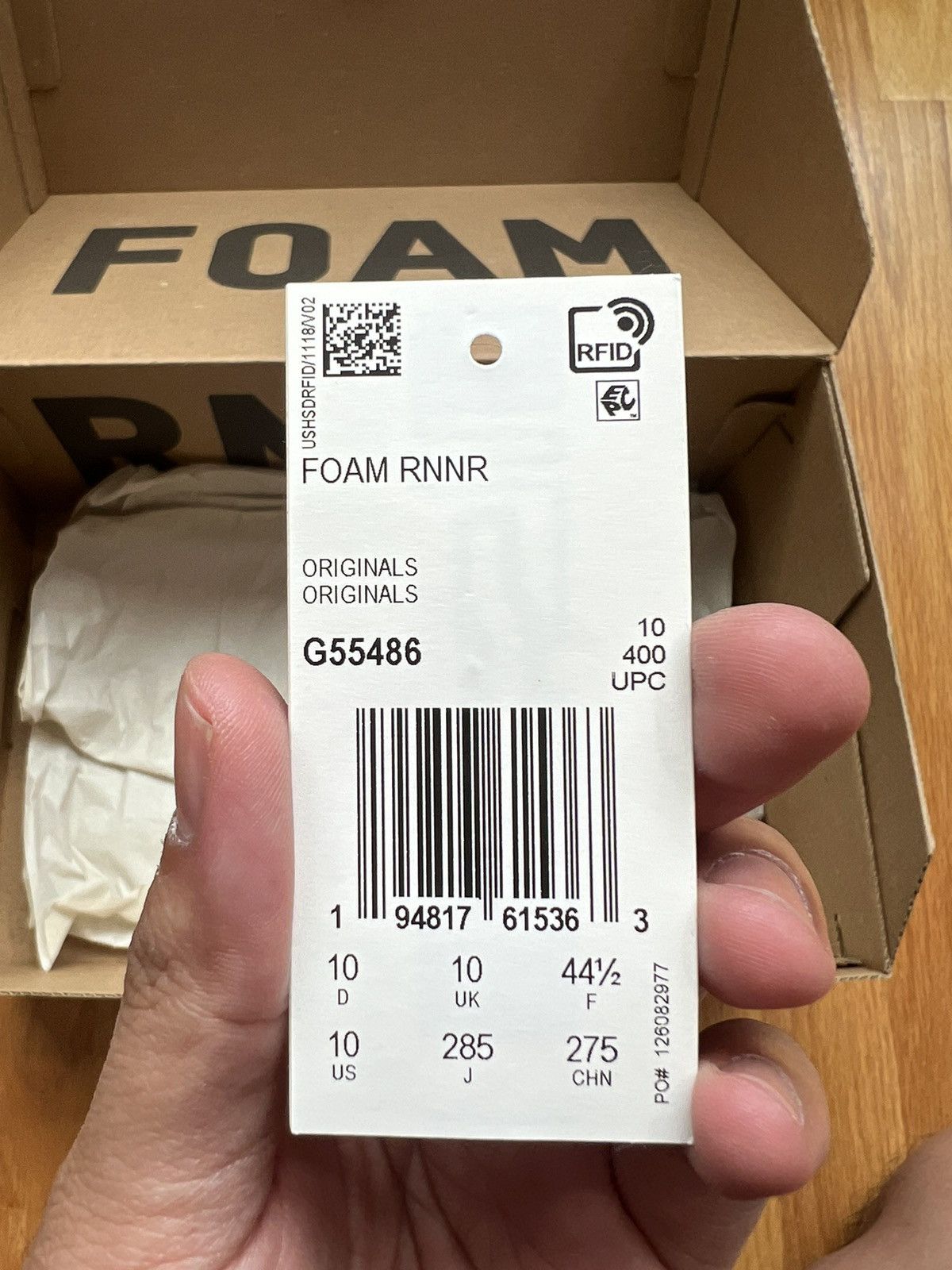 Adidas × Kanye West Yeezy Foam Runner Ararat Size US 10 / EU 43 - 5 Thumbnail
