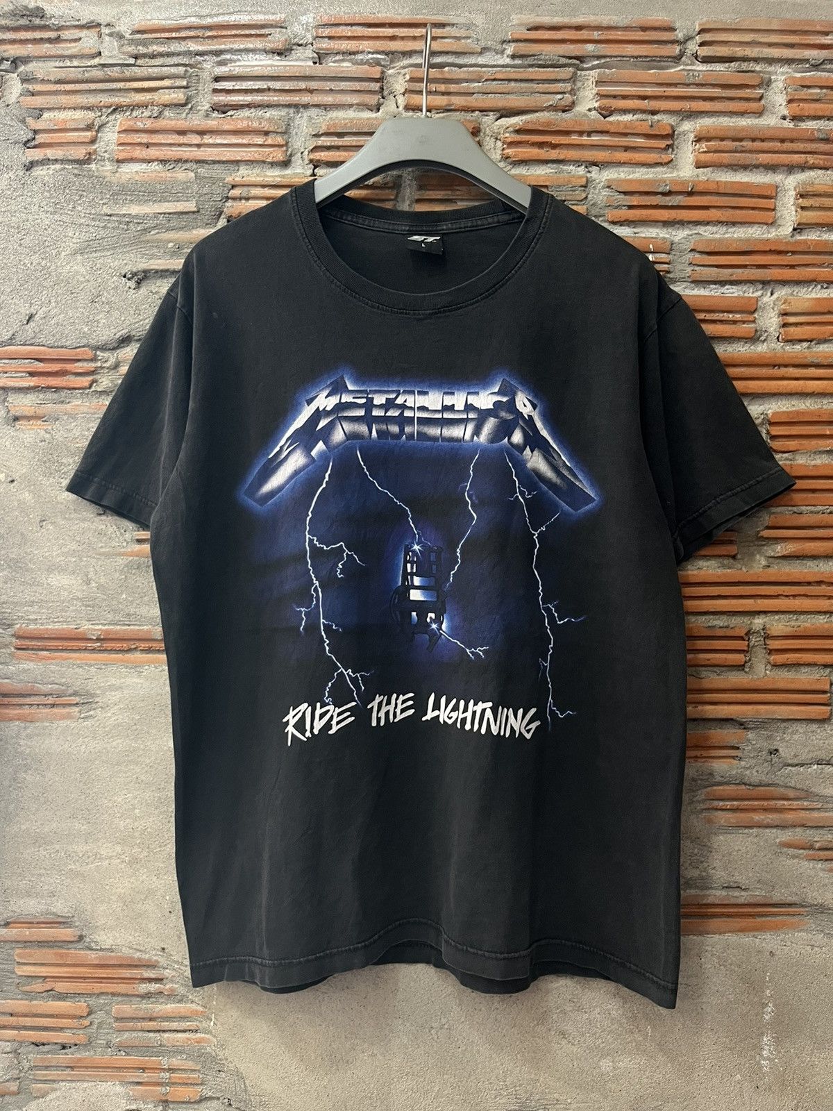 Band Tees Vintage METALLICA Ride The Lighting Band Tshirt Size US L / EU 52-54 / 3 - 2 Thumbnail