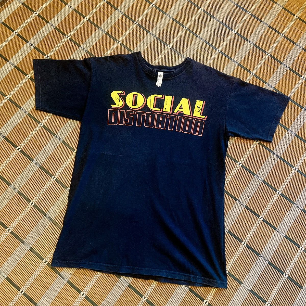 Band Tees × Vintage Social Distortion Winter Tour 2011 🚬💀🎩🍷 Size US M / EU 48-50 / 2 - 1 Thumbnail