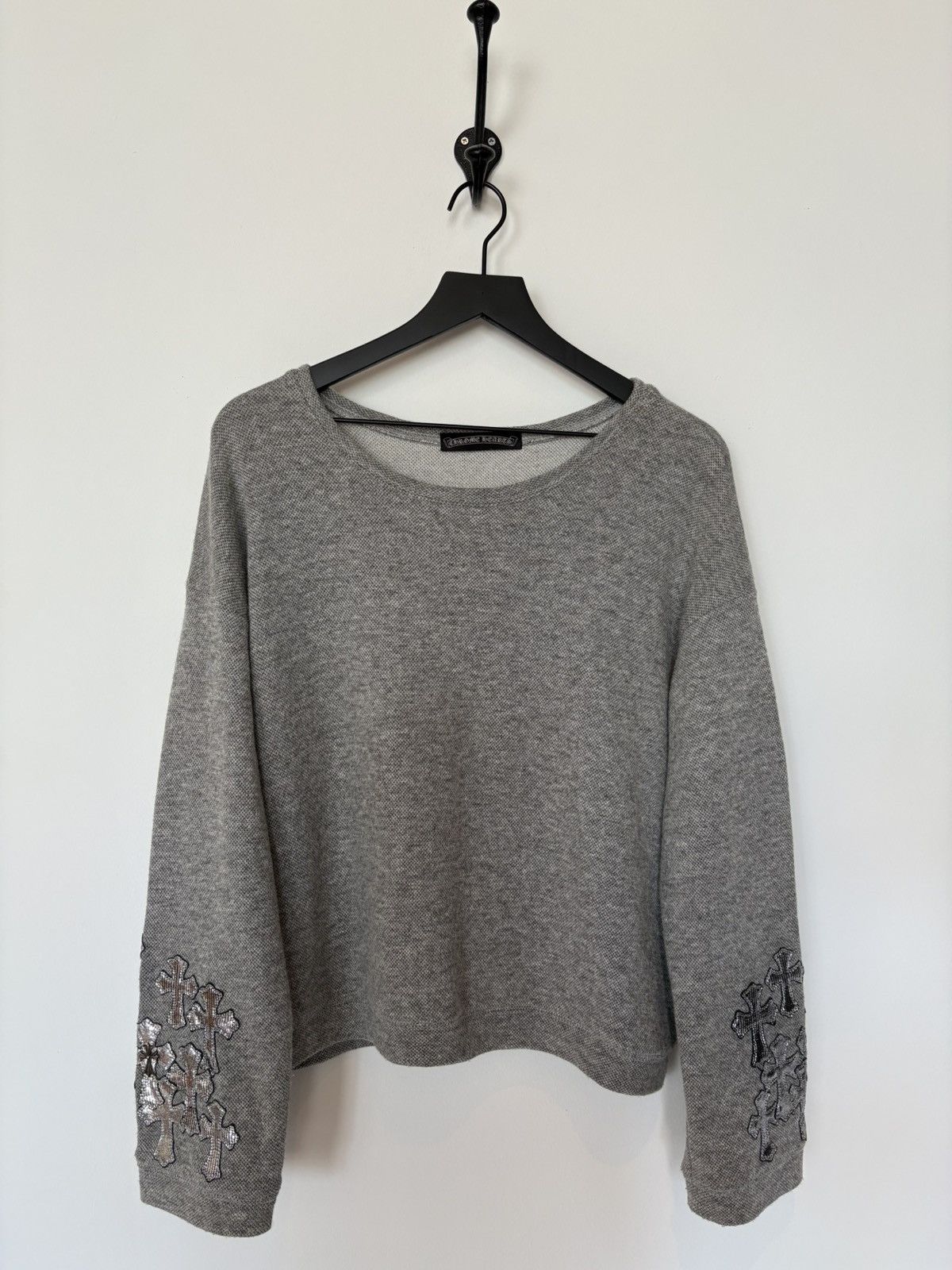 Chrome Hearts CASHMERE FLOODED CROSS SWEATER Size US S / EU 44-46 / 1 - 2 Thumbnail