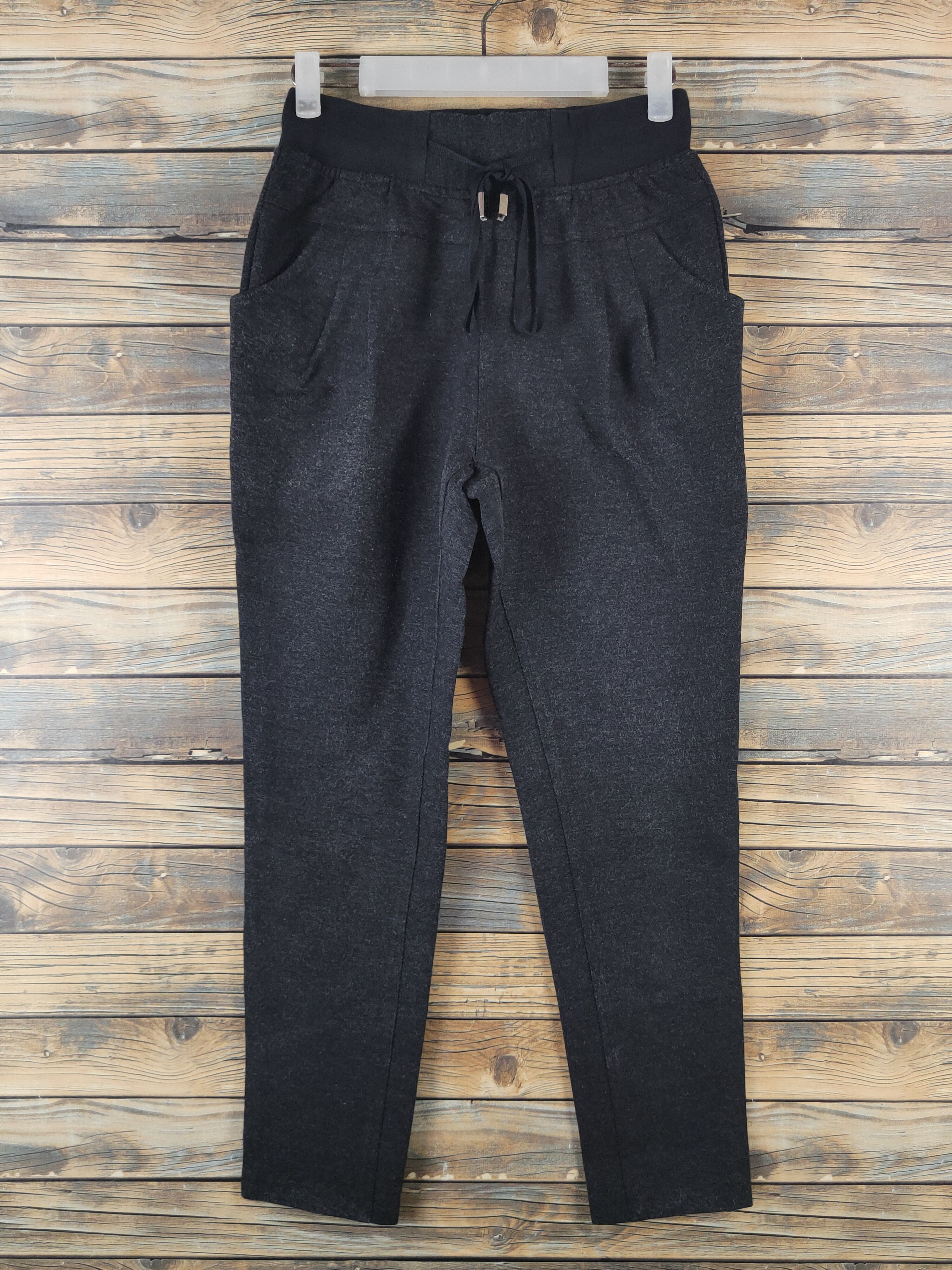 DL Japanese Brand Black Multipocket Skinny Pants #2666