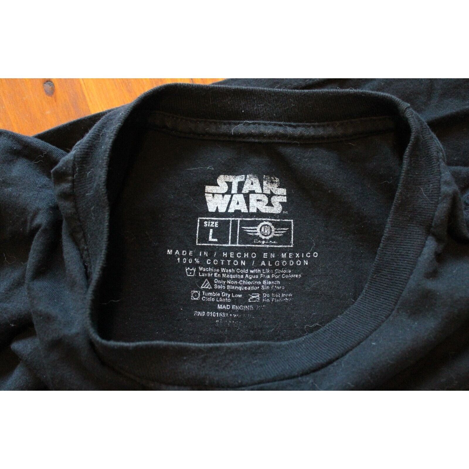 Star Wars Star Wars-Storm Trooper Graphic Black T-Shirt Large Cotton Size US L / EU 52-54 / 3 - 3 Thumbnail