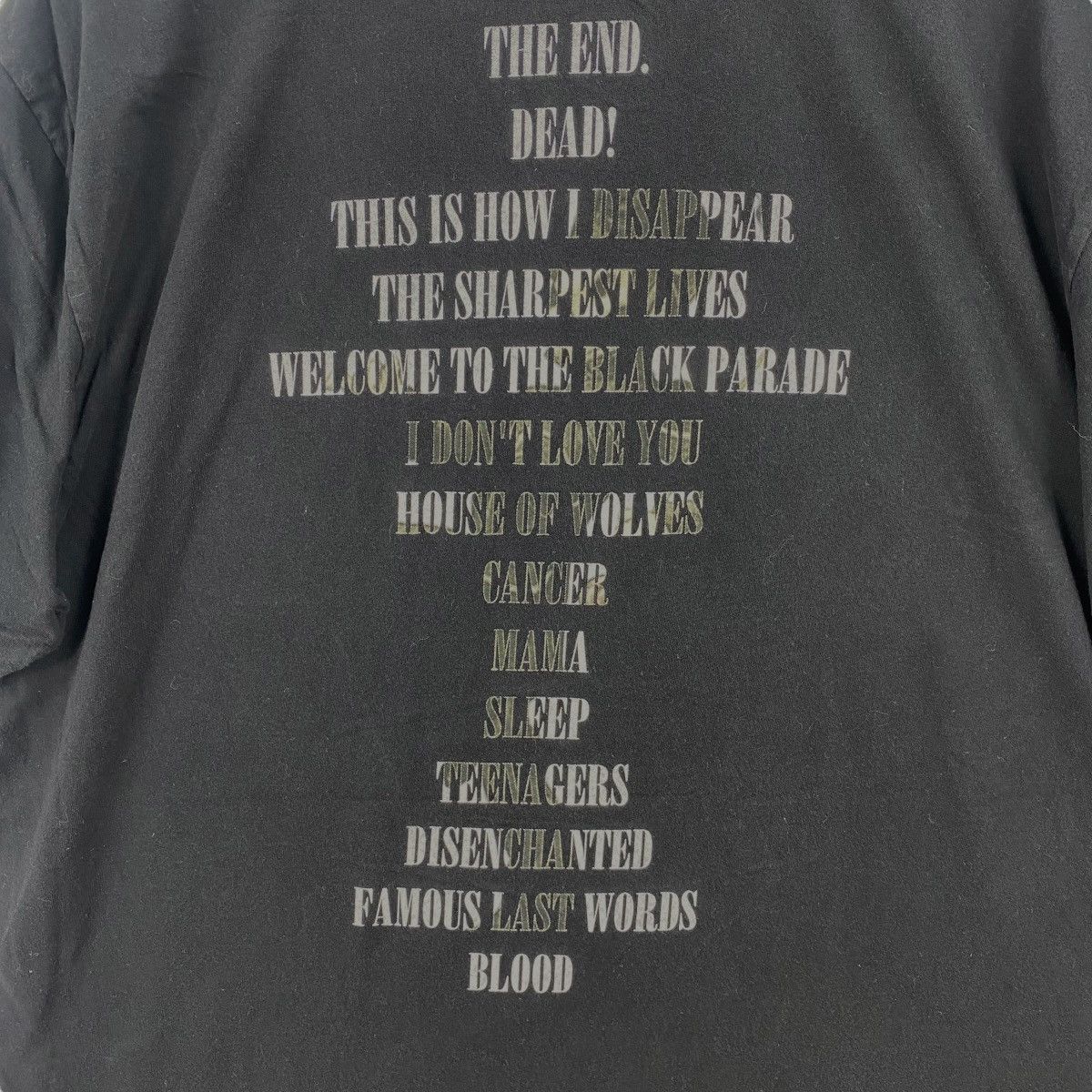 My Chemical Romance Vintage MY CHEMICAL ROMANCE The Black Parade Album Tee Shirt Size US XL / EU 56 / 4 - 5 Thumbnail