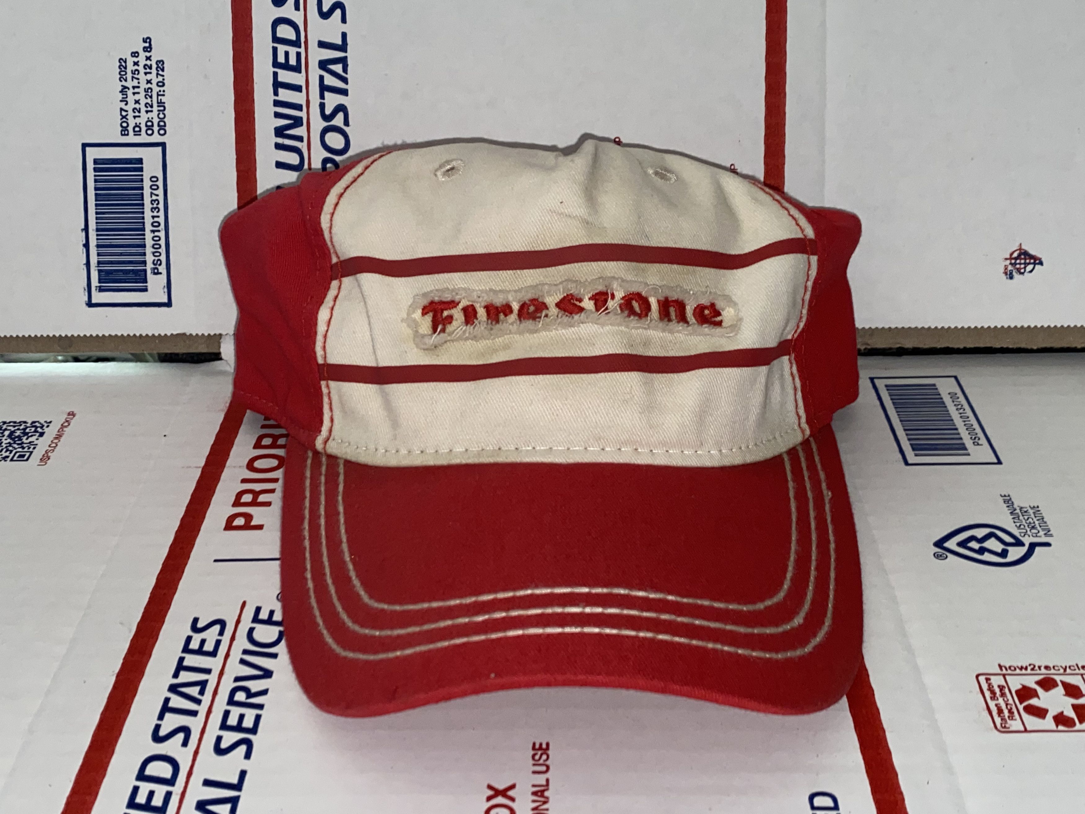 Other Firestone Tire tyre Rubber Baseball Cap Auto Car racing hat Size ONE SIZE - 1 Thumbnail